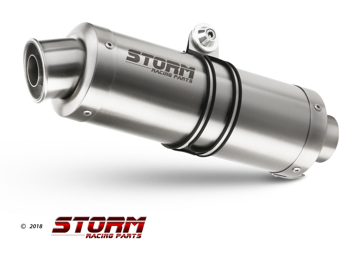 KTM LC8 950 SUPERMOTO R Exhaust Storm Gp Stainless steel KT.005.LXS