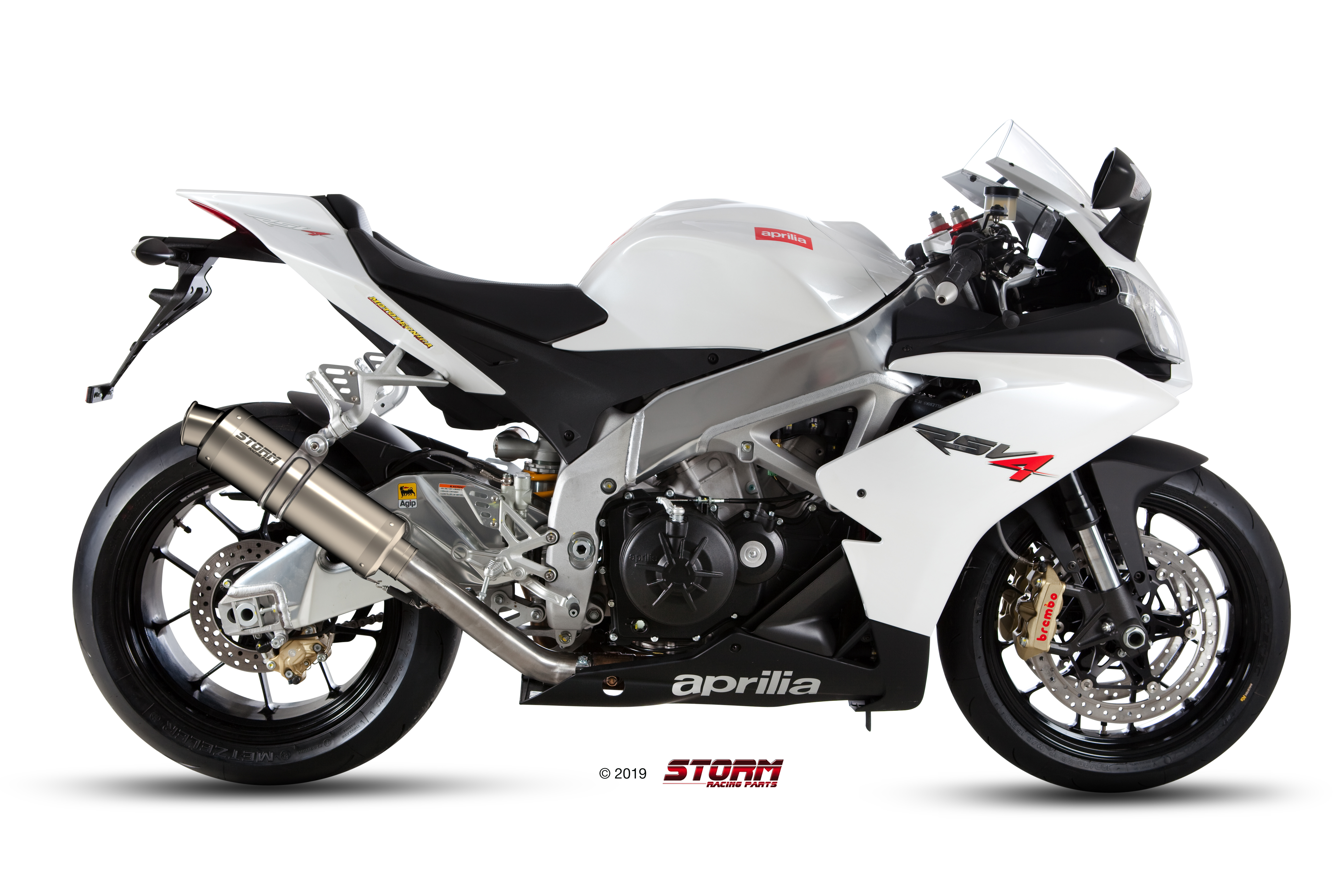 Scarico APRILIA RSV4 Storm Gp Inox A.008.LXS