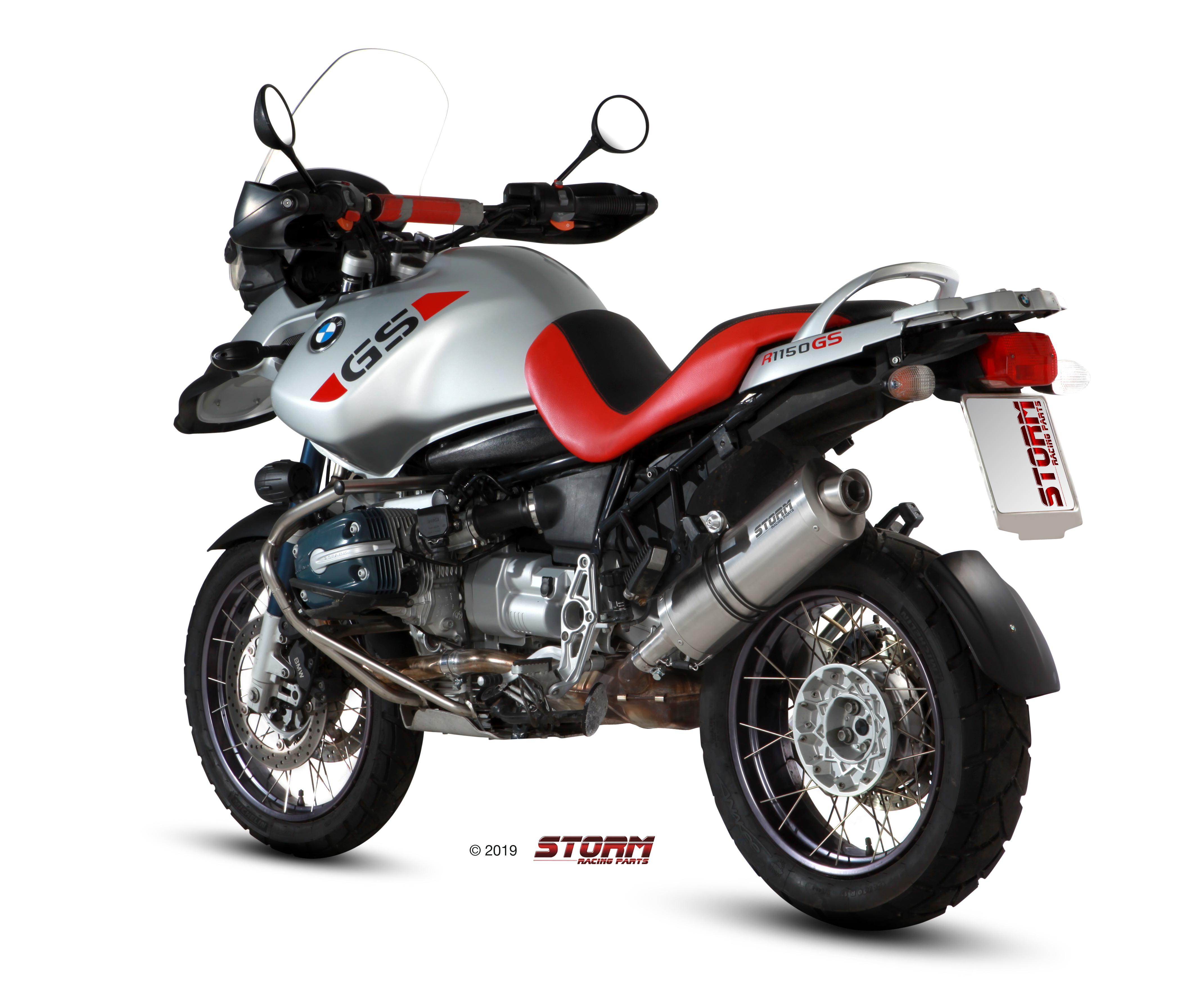 Scarico BMW R 1150 GS / ADVENTURE Storm Oval Inox B.015.LX2