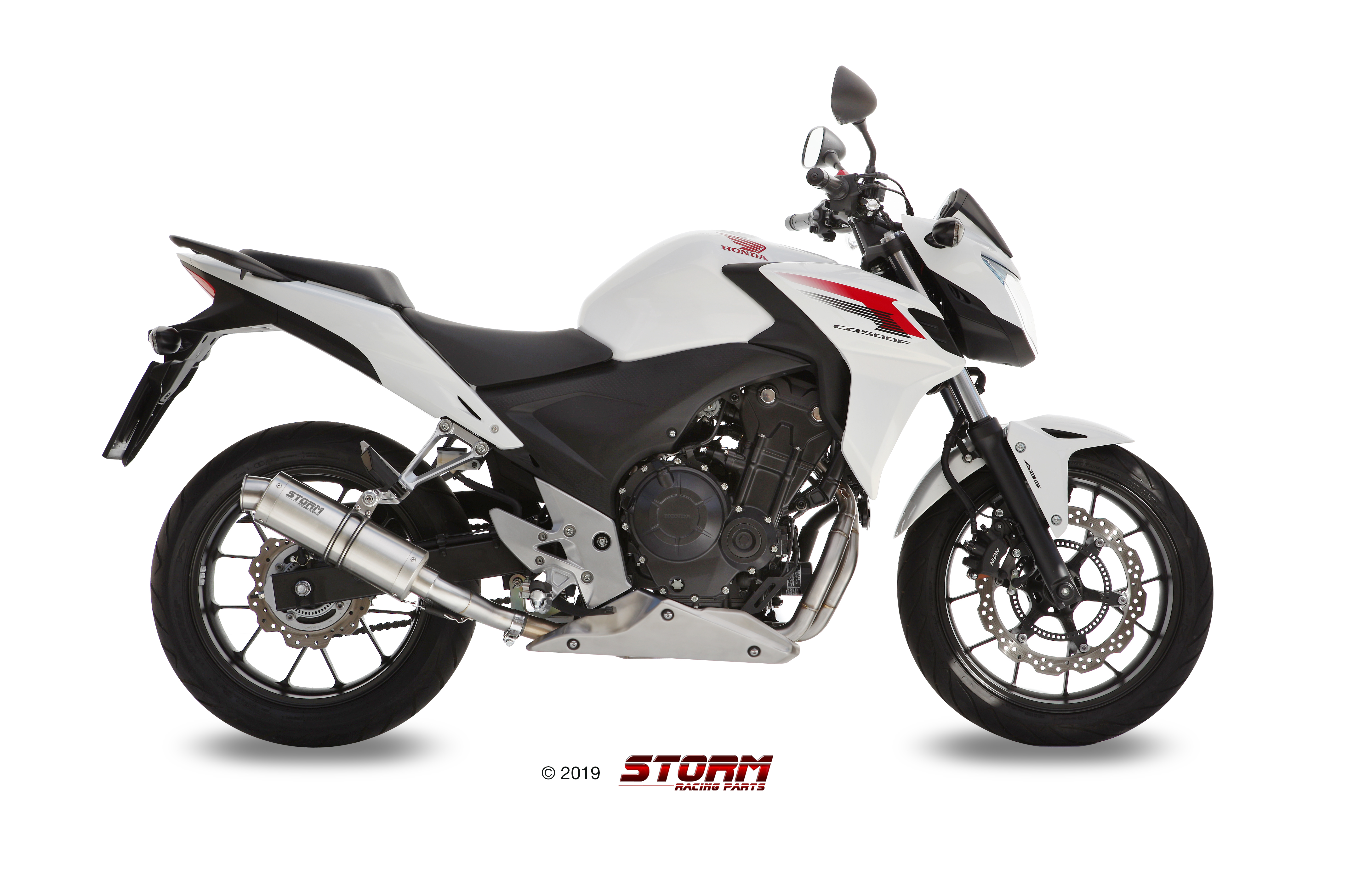 Scarico HONDA CB 500 F / X Storm Gp Inox H.051.LXS