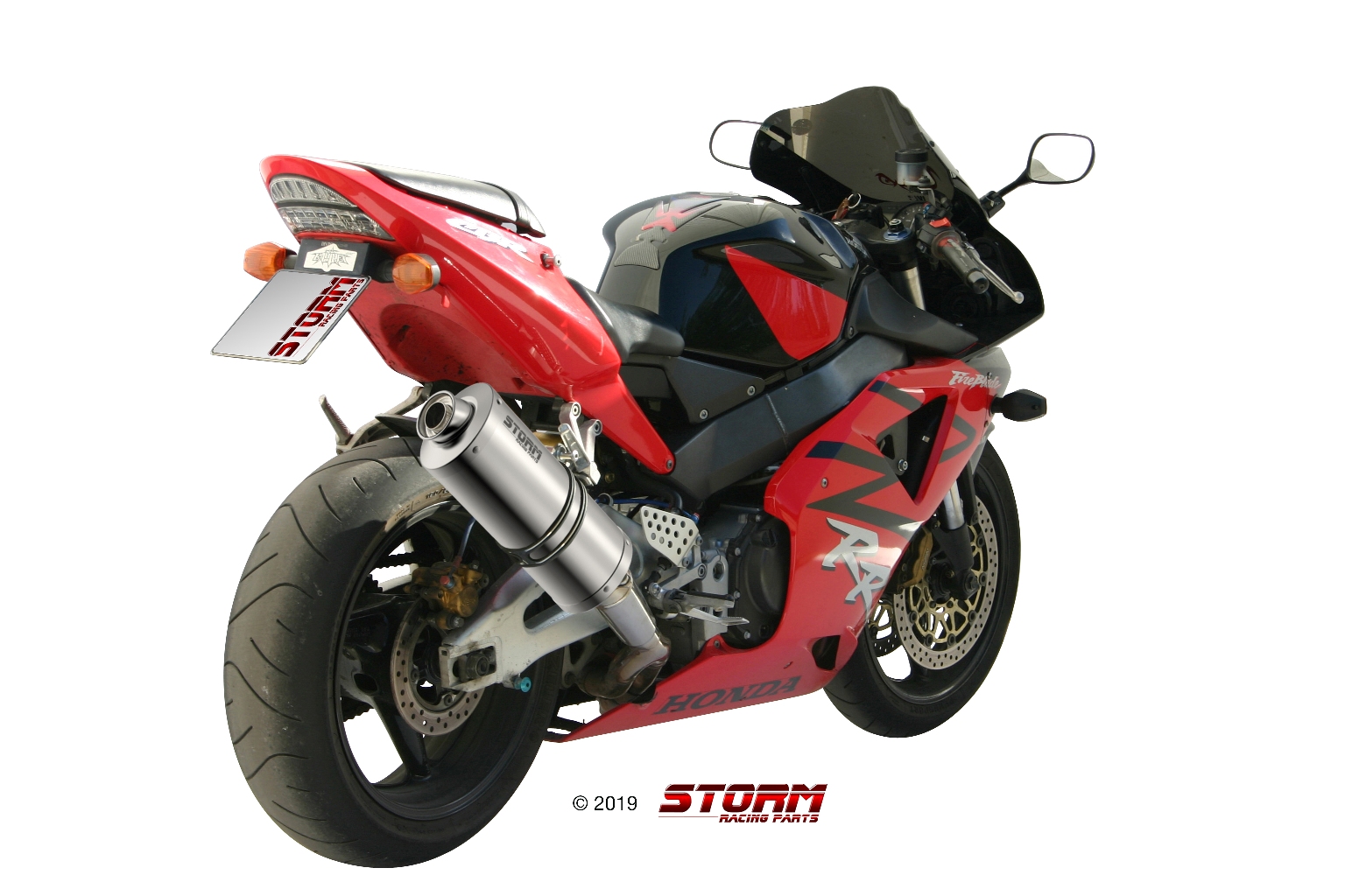 Scarico HONDA CBR 900 RR Storm Oval Inox H.016.LX2