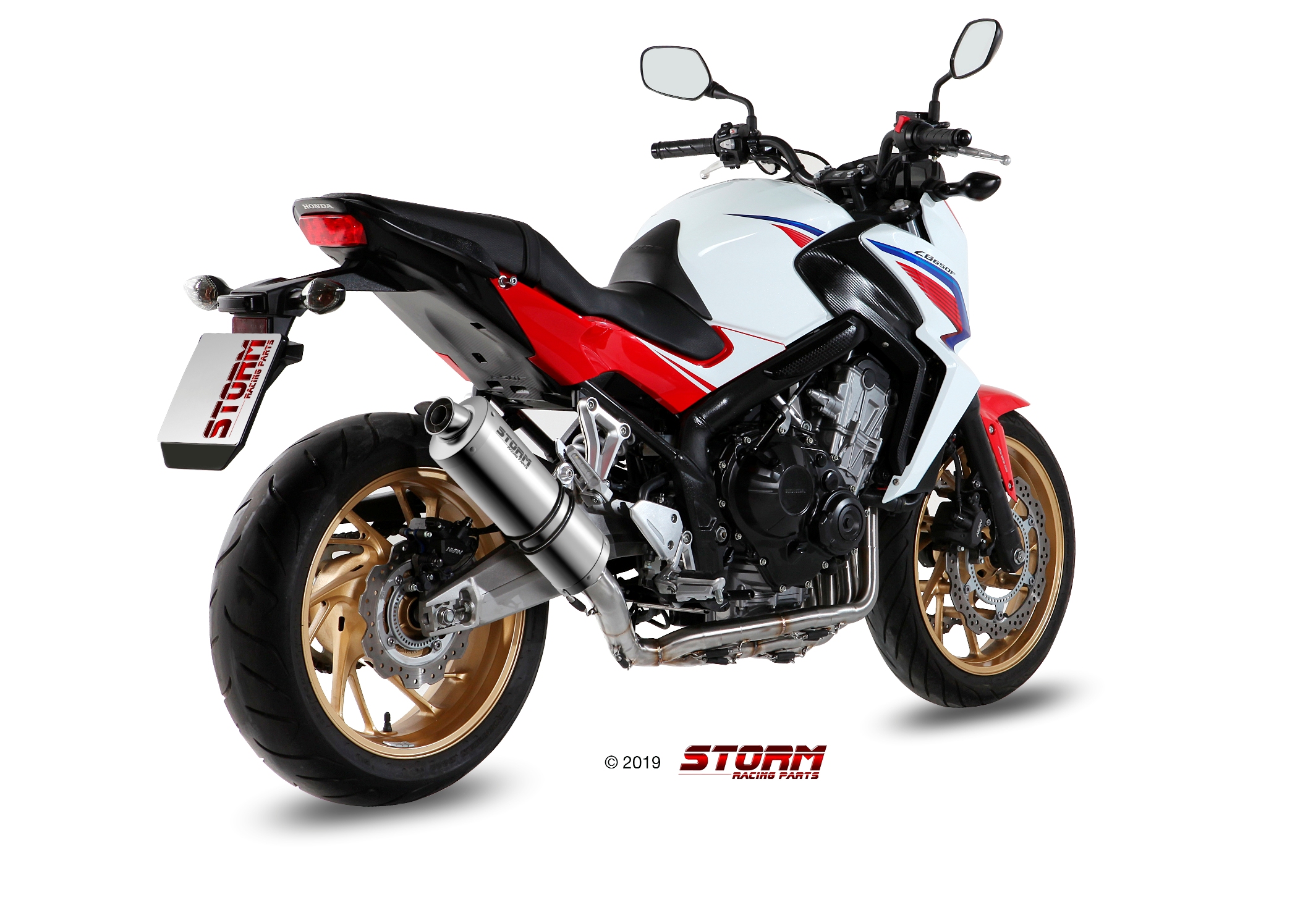 Scarico HONDA CB 650 F Storm Gp Inox H.055.LXS