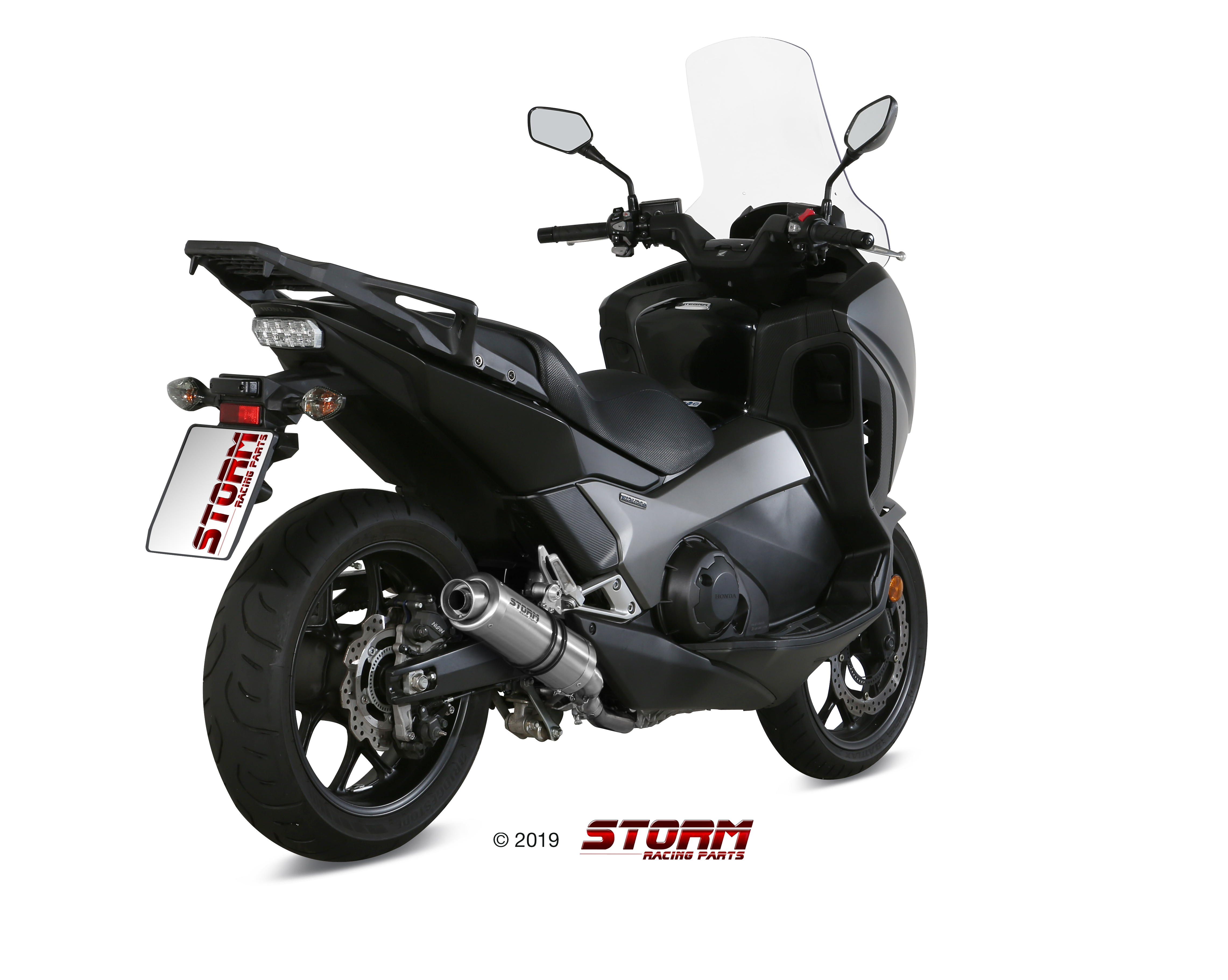 Scarico Honda INTEGRA 750 Storm Gp Inox H.065.LXS