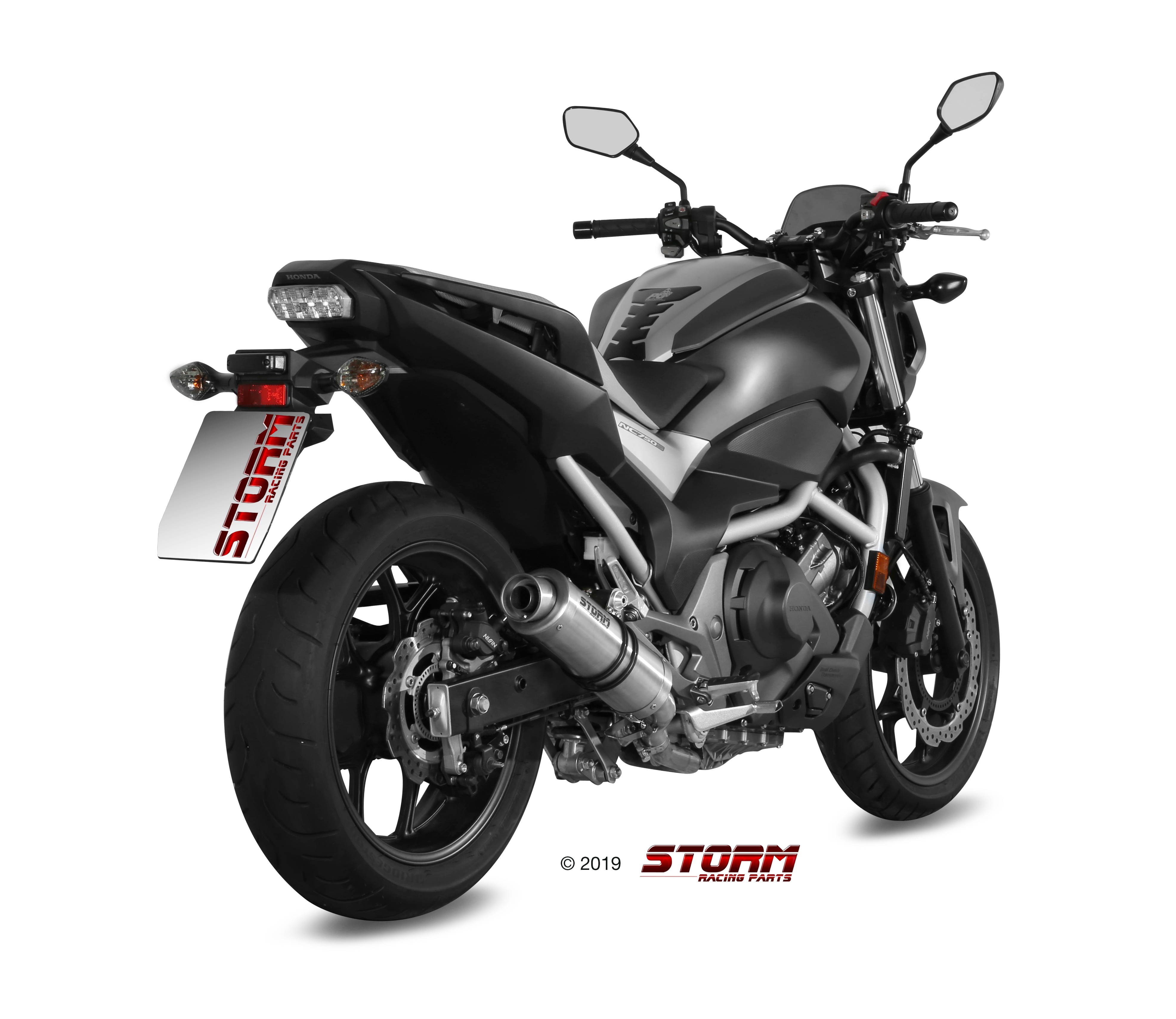 Scarico HONDA NC 750 S / X Storm Gp Inox H.065.LXS