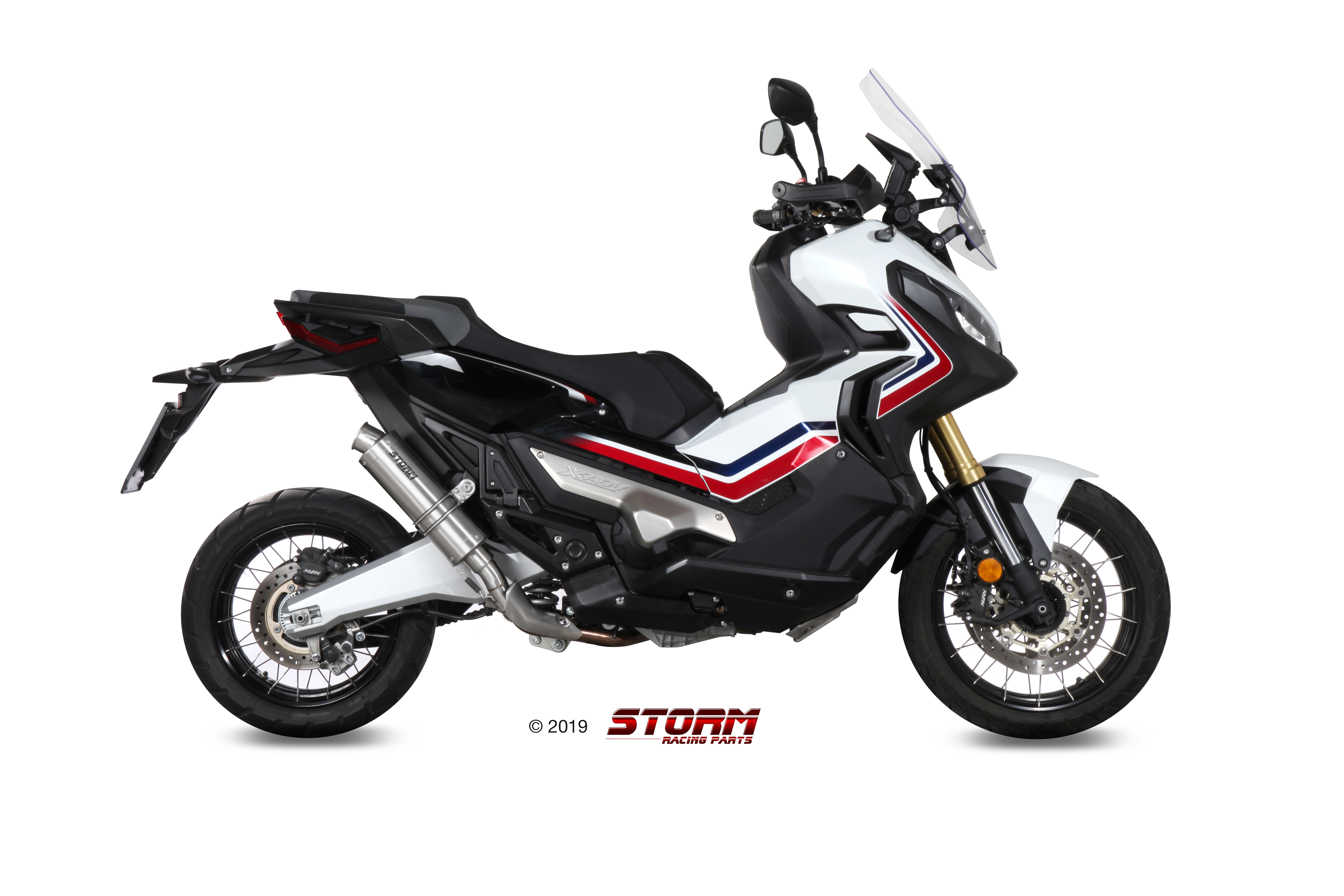 Scarico HONDA X-ADV 750 Storm Gp Inox H.066.LXS