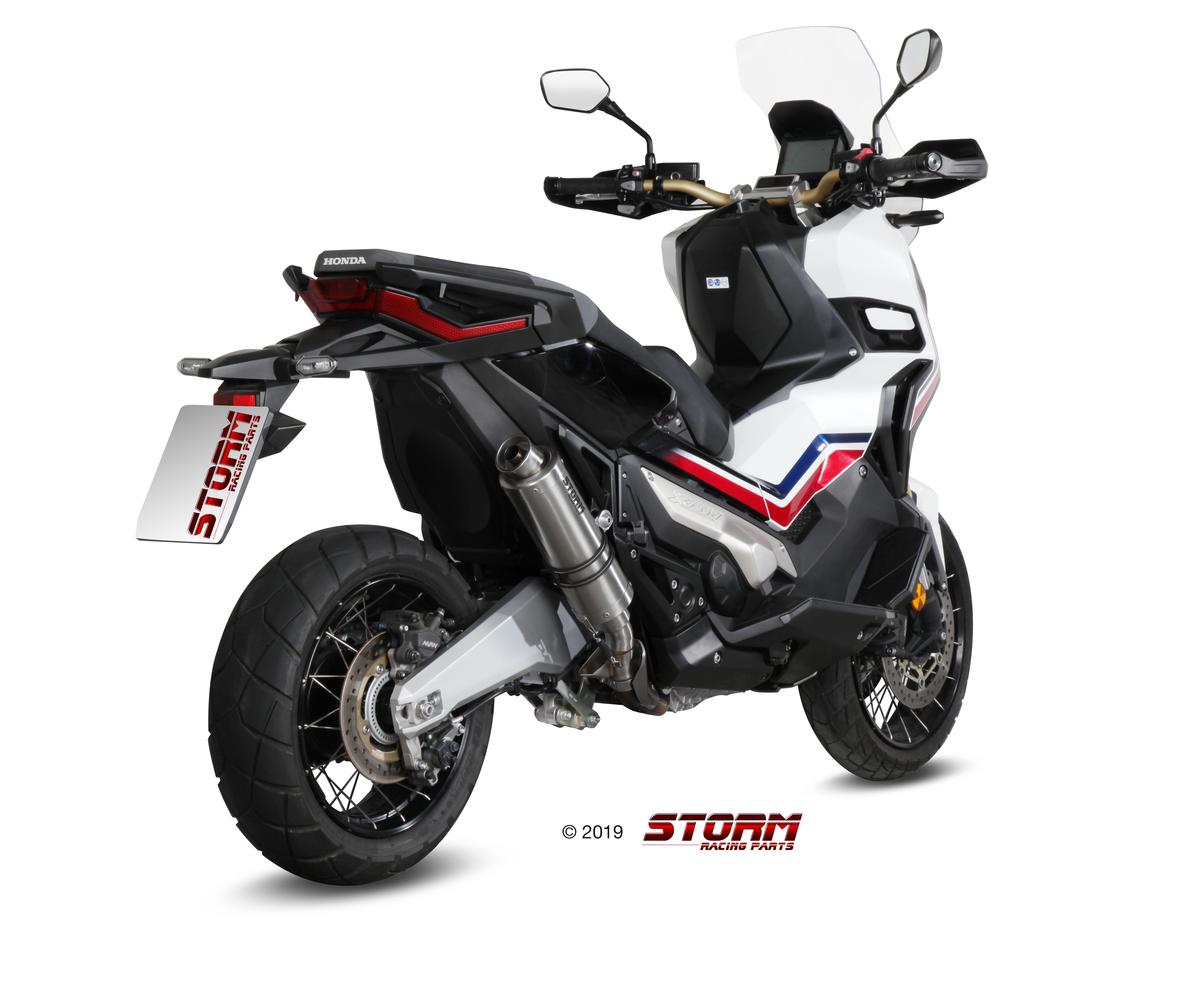 Scarico HONDA X-ADV 750 Storm Gp Inox H.066.LXS