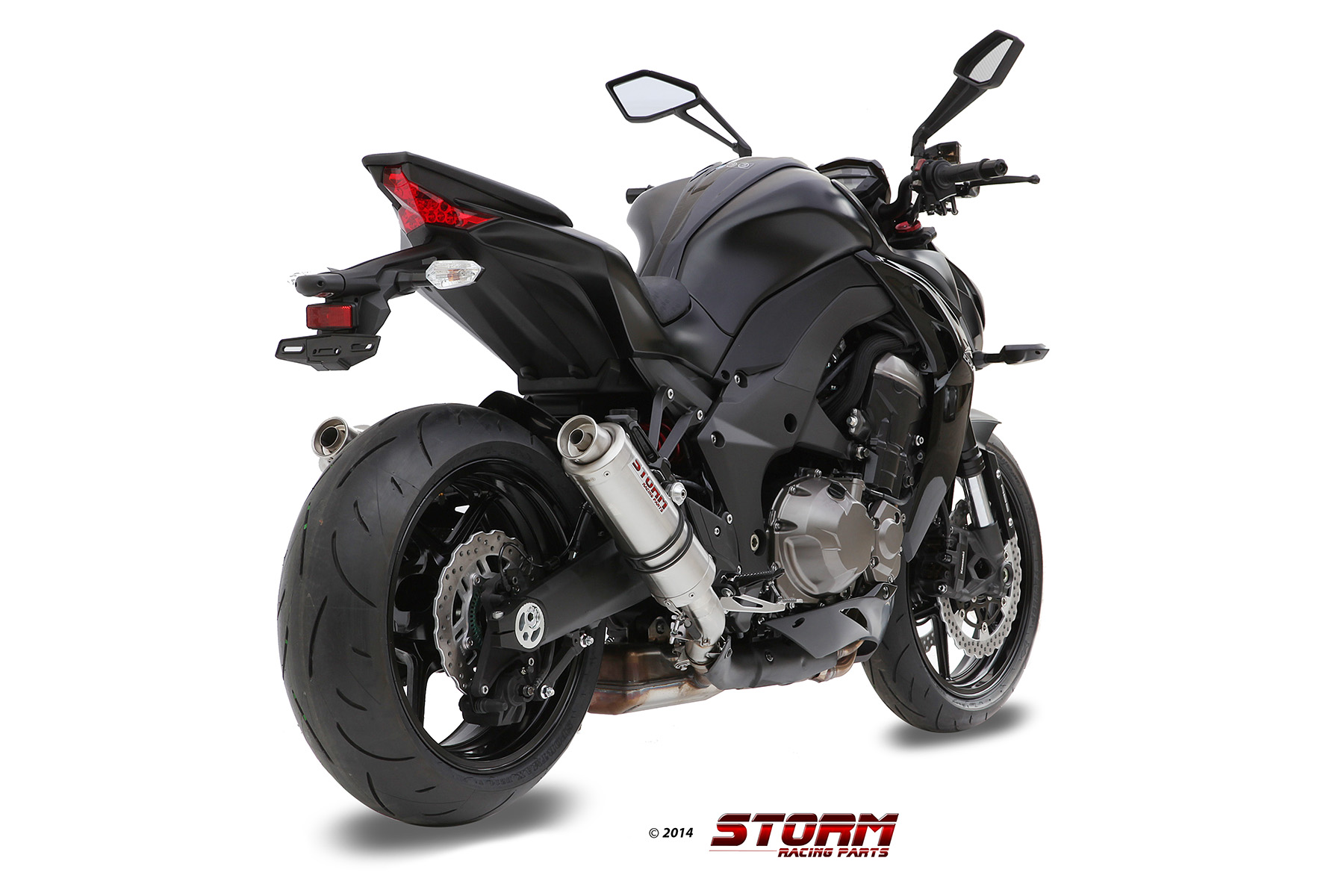 KAWASAKI Z 1000 Exhaust Storm Gp Stainless steel K.039.LXS