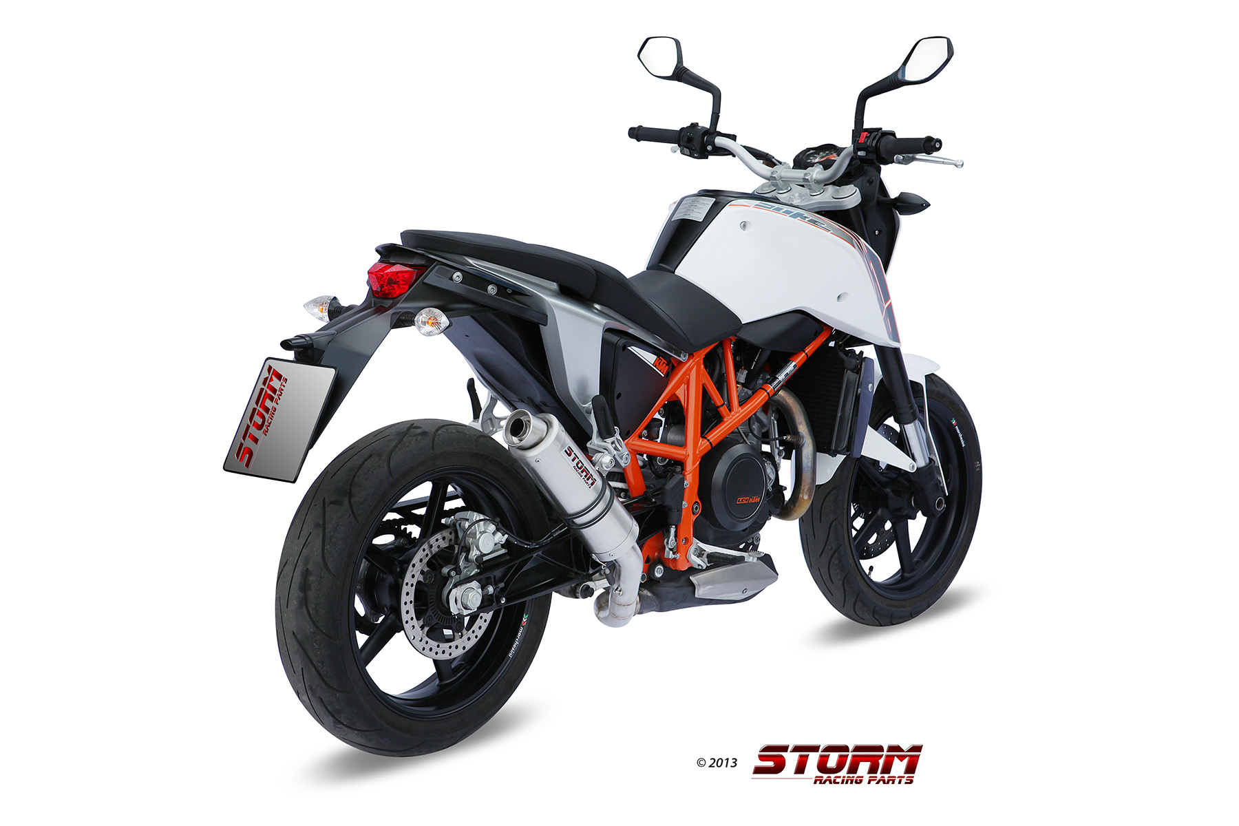 Scarico KTM 690 DUKE Storm Gp Inox KT.010.LXS