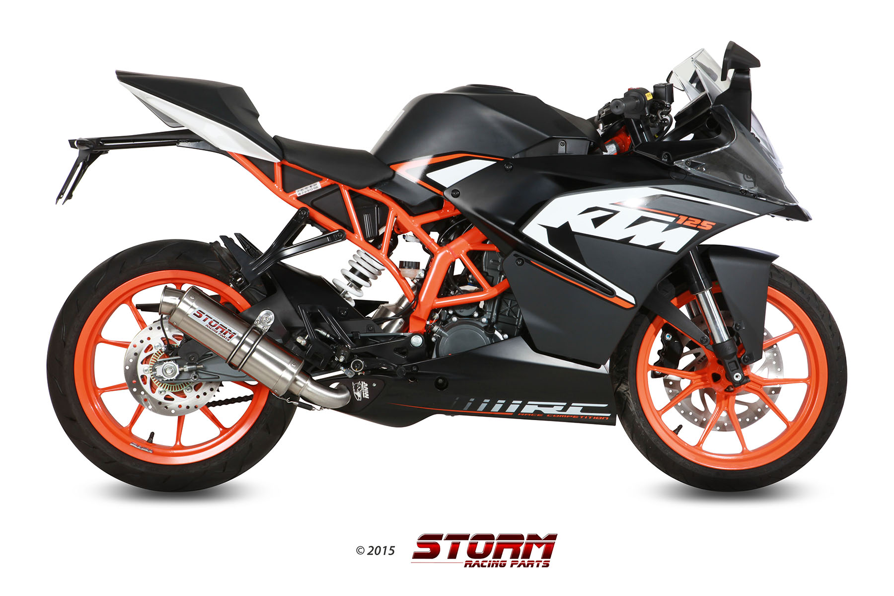 Scarico KTM RC 125 Storm Gp Inox KT.016.LXS