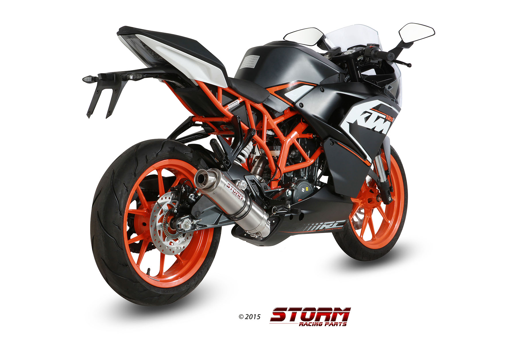 Scarico KTM RC 125 Storm Gp Inox KT.016.LXS