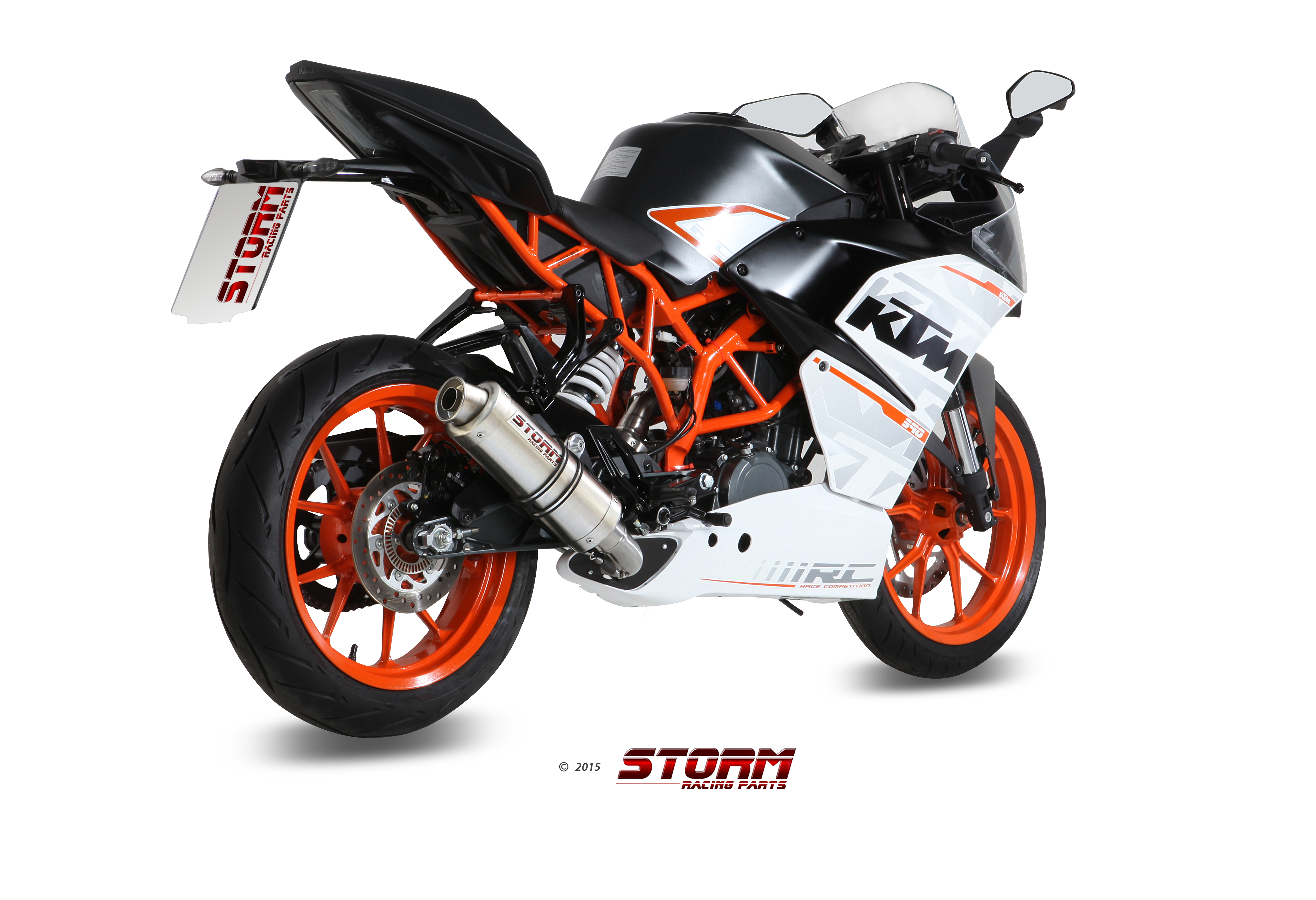 Scarico KTM RC 390 Storm Gp Inox KT.015.LXS