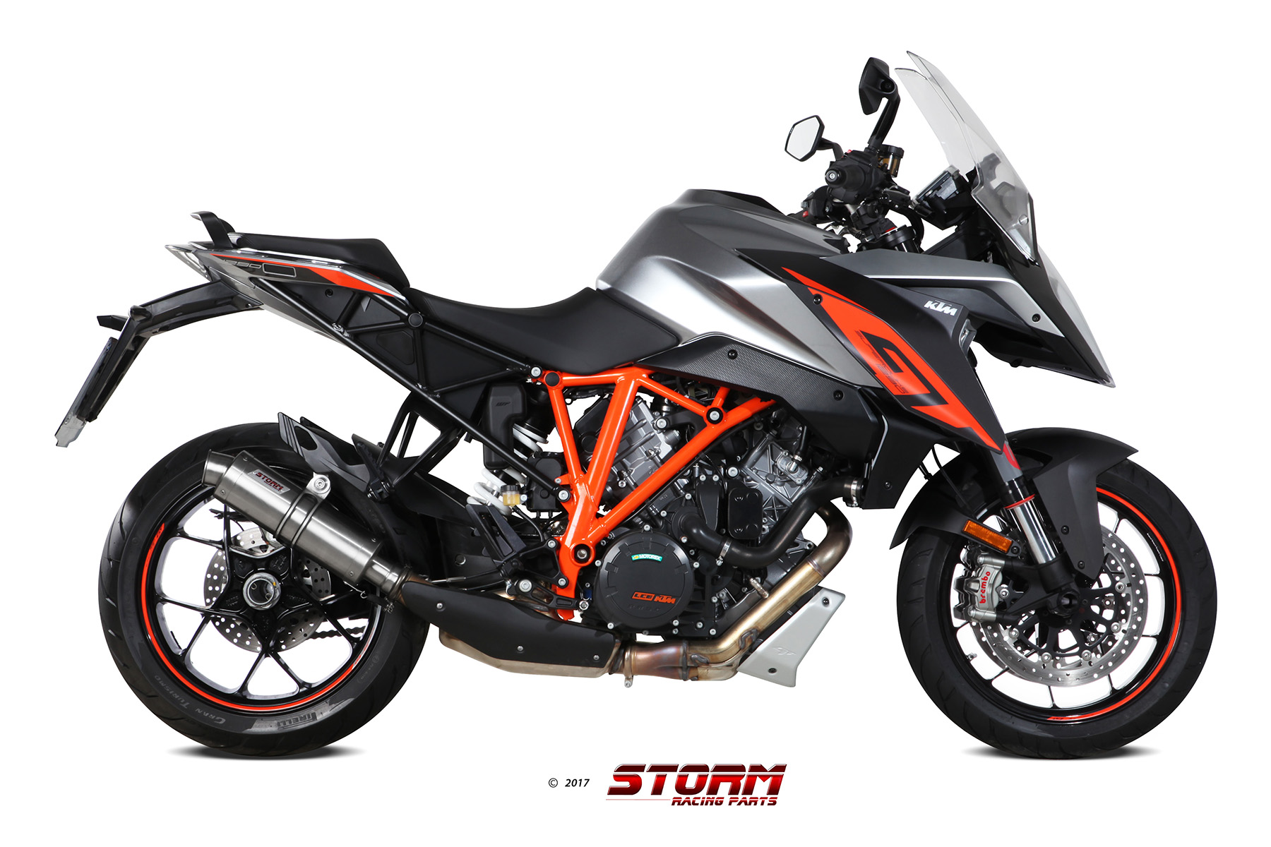 KTM 1290 SUPERDUKE GT Exhaust Storm Gp Stainless steel KT.018.LXS