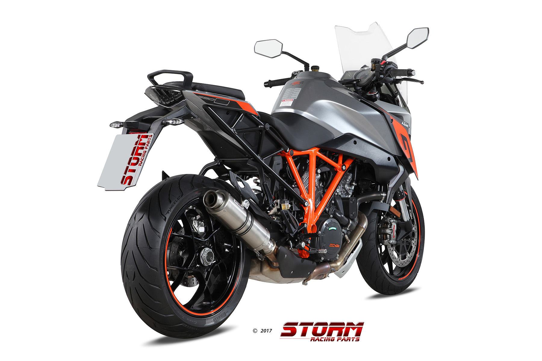 KTM 1290 SUPERDUKE GT Exhaust Storm Gp Stainless steel KT.018.LXS