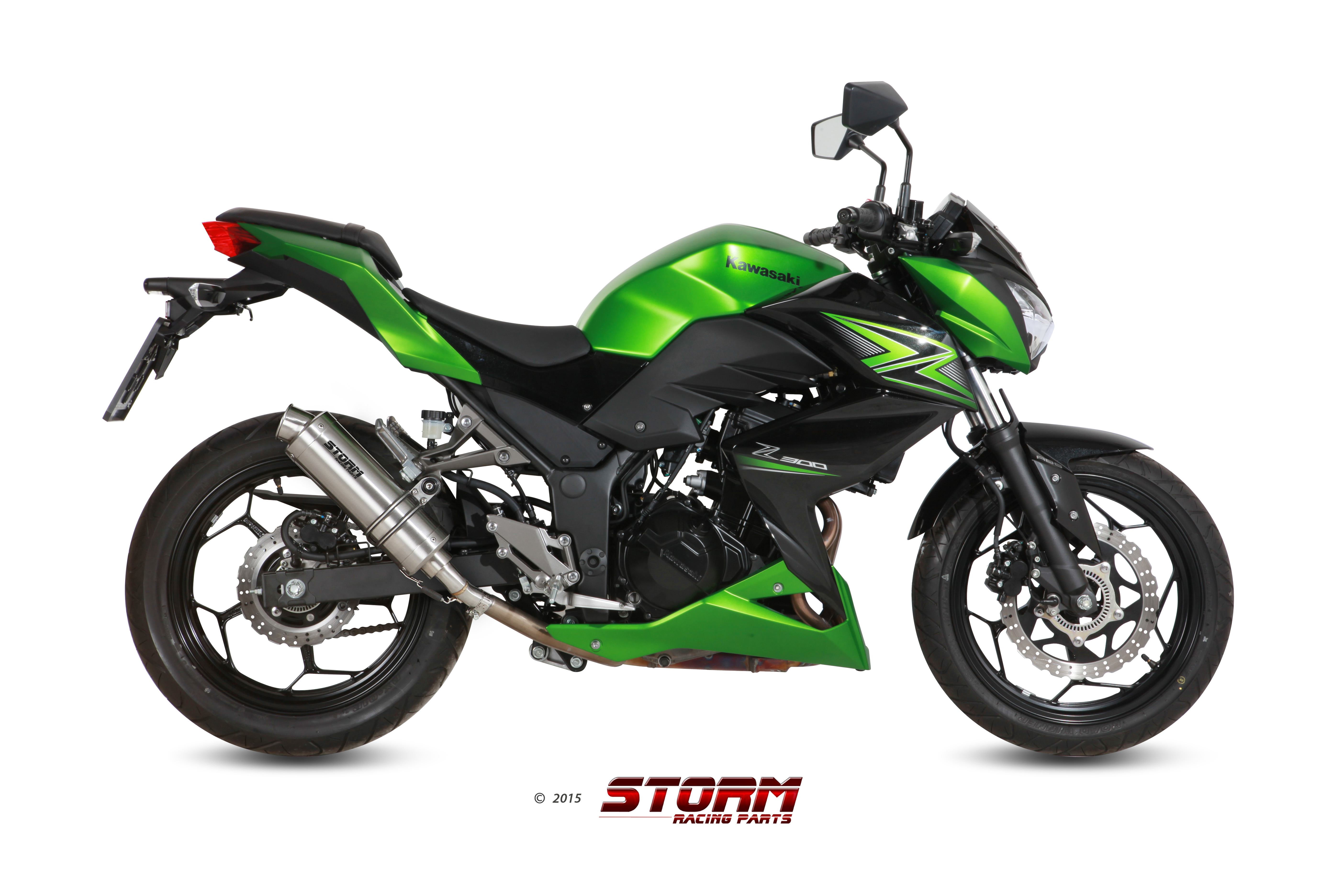 Scarico KAWASAKI Z300 Storm Gp Inox K.038.LXS