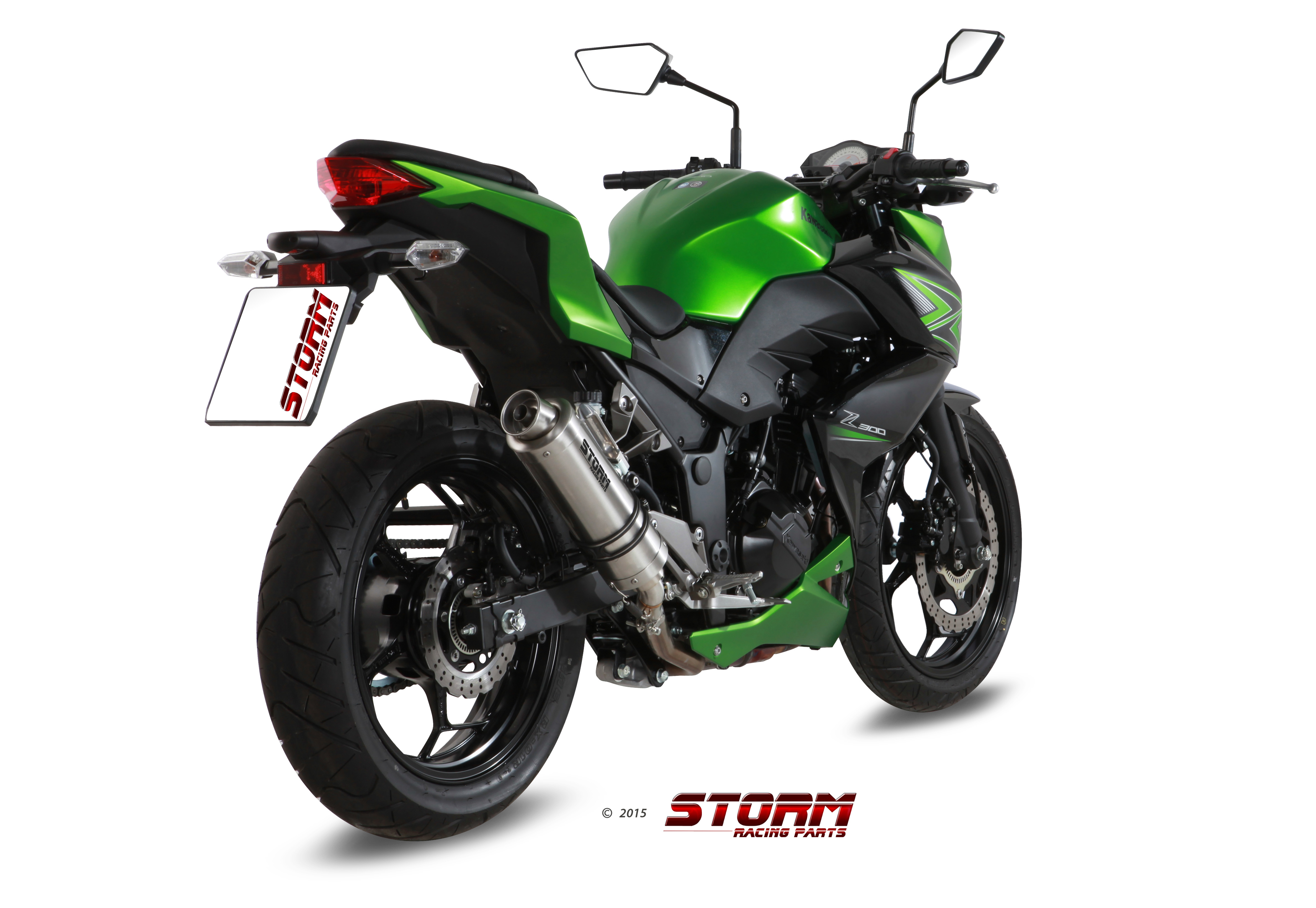 Scarico KAWASAKI Z300 Storm Gp Inox K.038.LXS