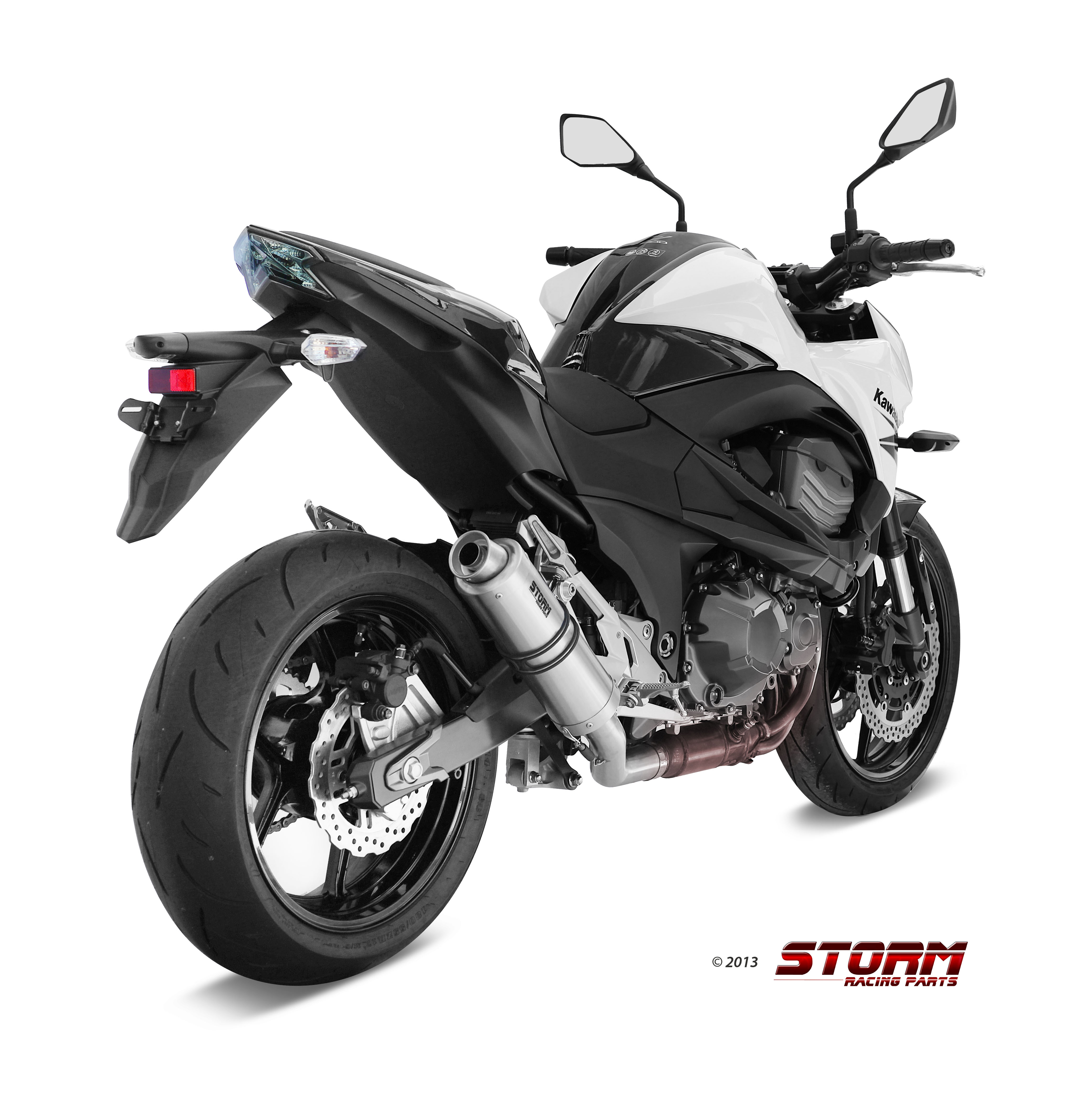 Scarico KAWASAKI Z 800 E Storm Gp Inox K.035.LXS