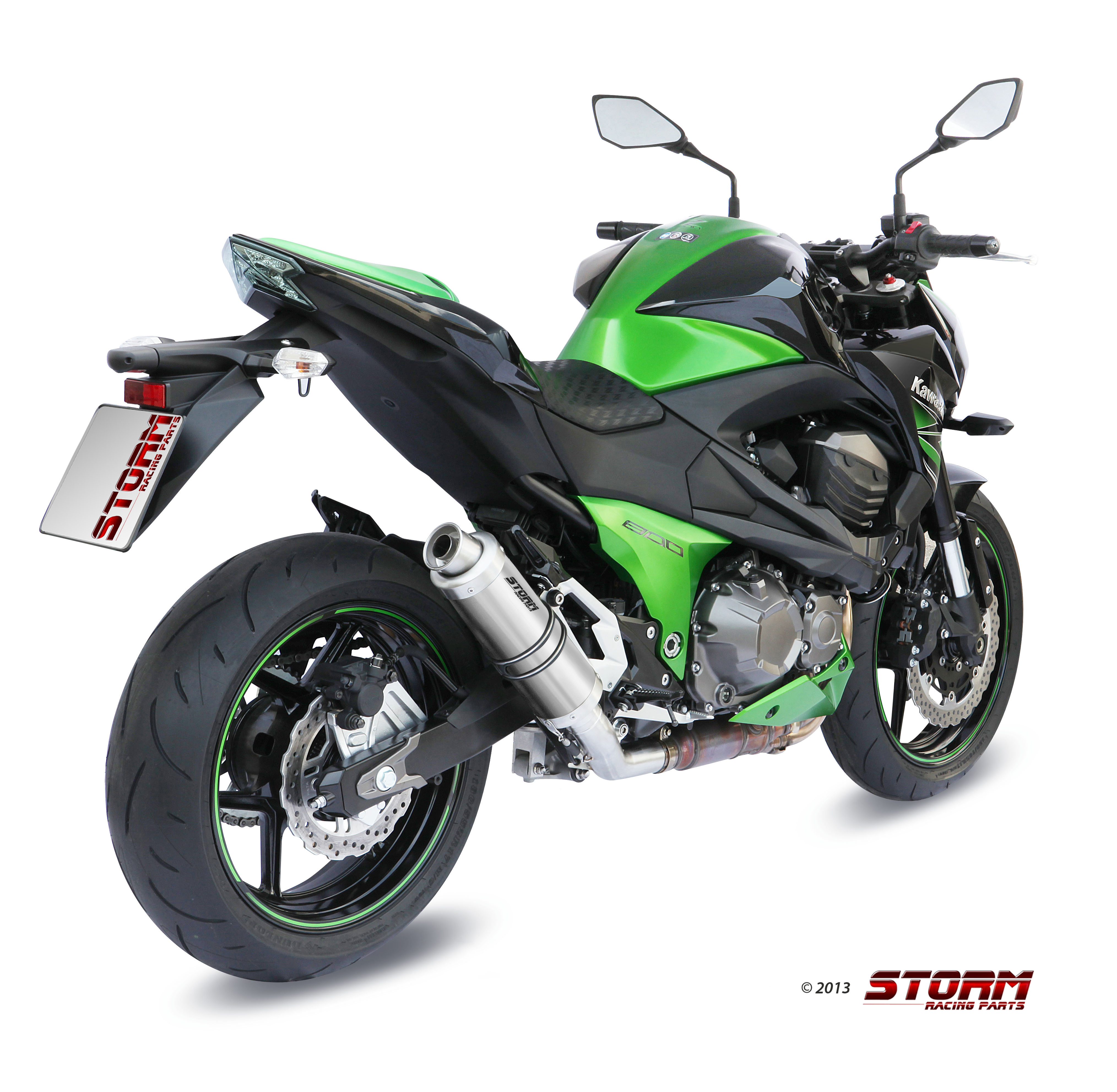 Scarico KAWASAKI Z 800 Storm Gp Inox K.032.LXS