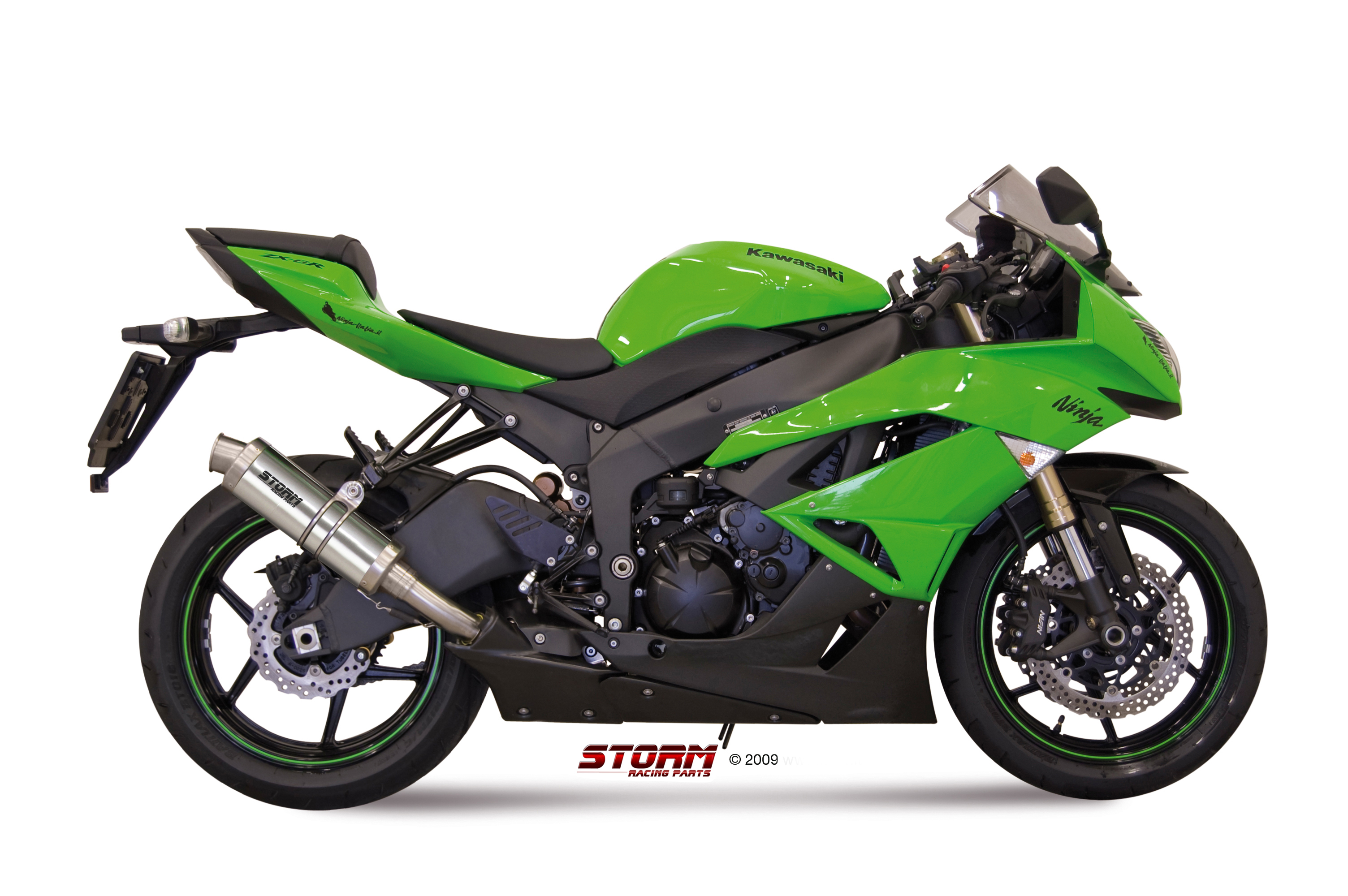 Scarico KAWASAKI ZX-6 R Storm Gp Inox K.022.LXS