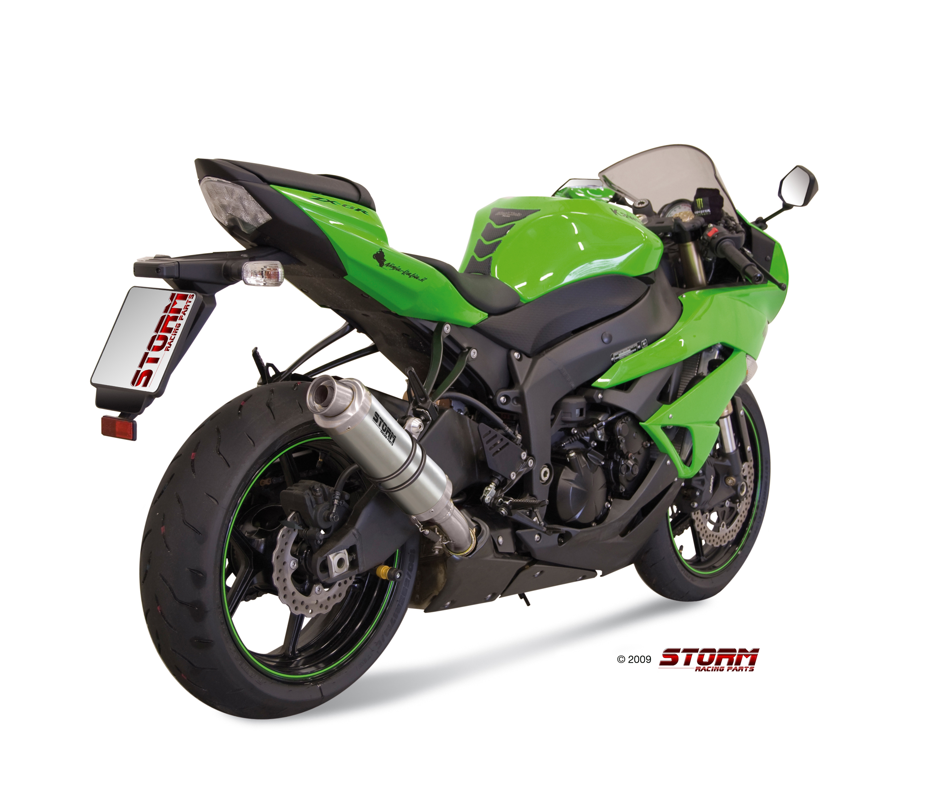 Scarico KAWASAKI ZX-6 R Storm Gp Inox K.022.LXS