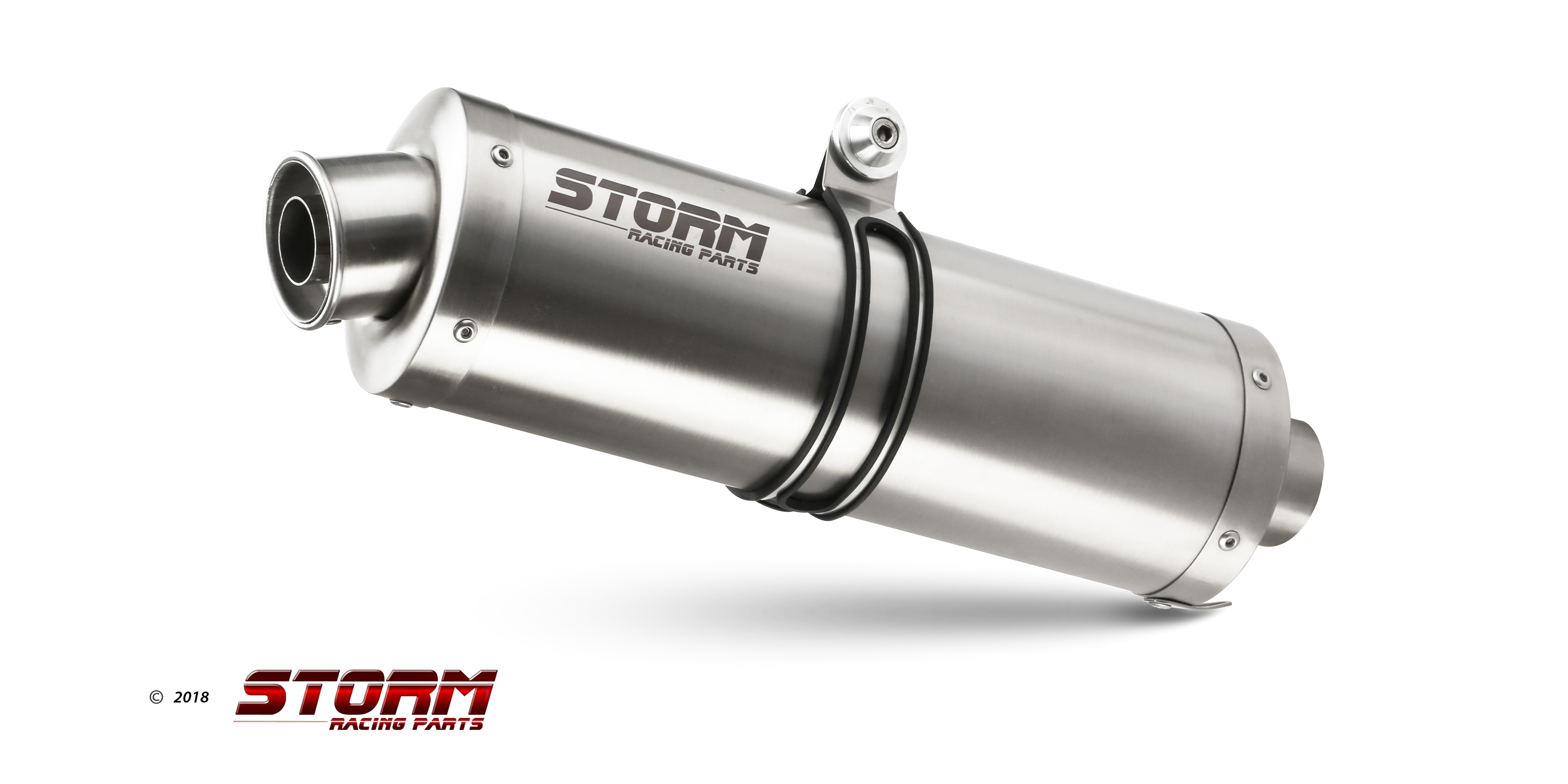 SUZUKI DL V-STROM 650 Exhaust Storm Oval Stainless steel S.019.LX1