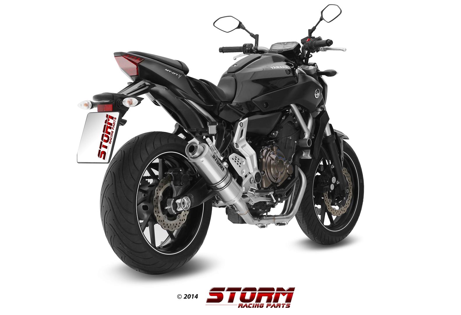 Scarico YAMAHA MT-07 / FZ-07 Storm Gp Inox Y.045.LXS