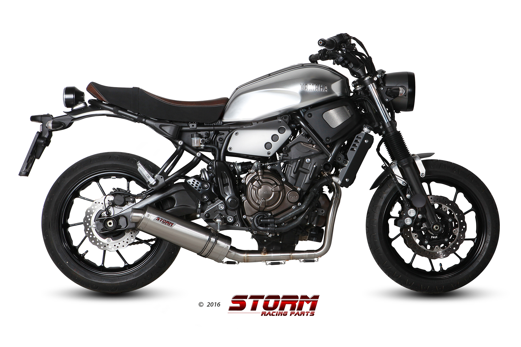 Scarico YAMAHA XSR 700 Storm Oval Inox Y.053.LX1