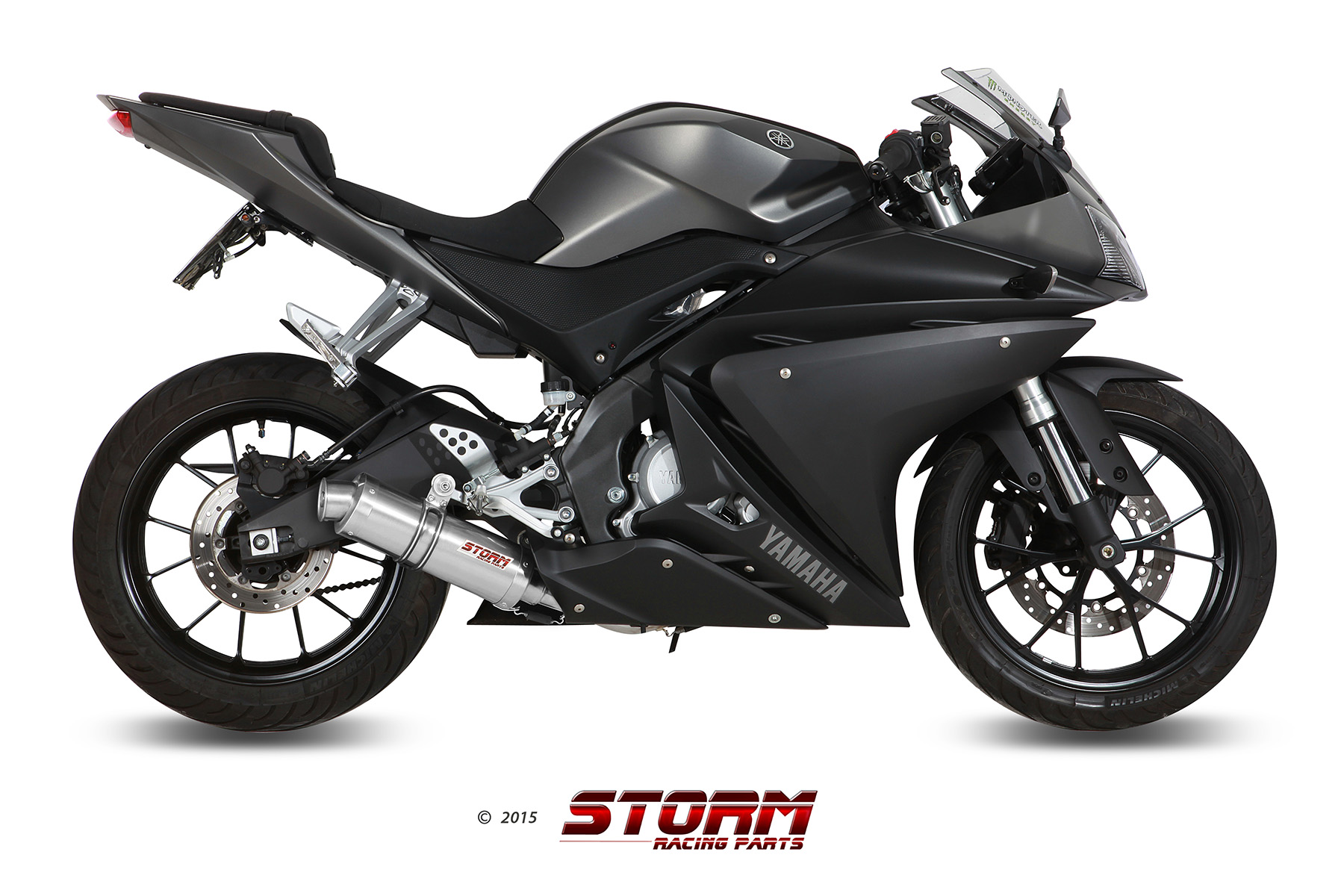 Scarico YAMAHA YZF R125 Storm Gp Inox Y.047.LXS