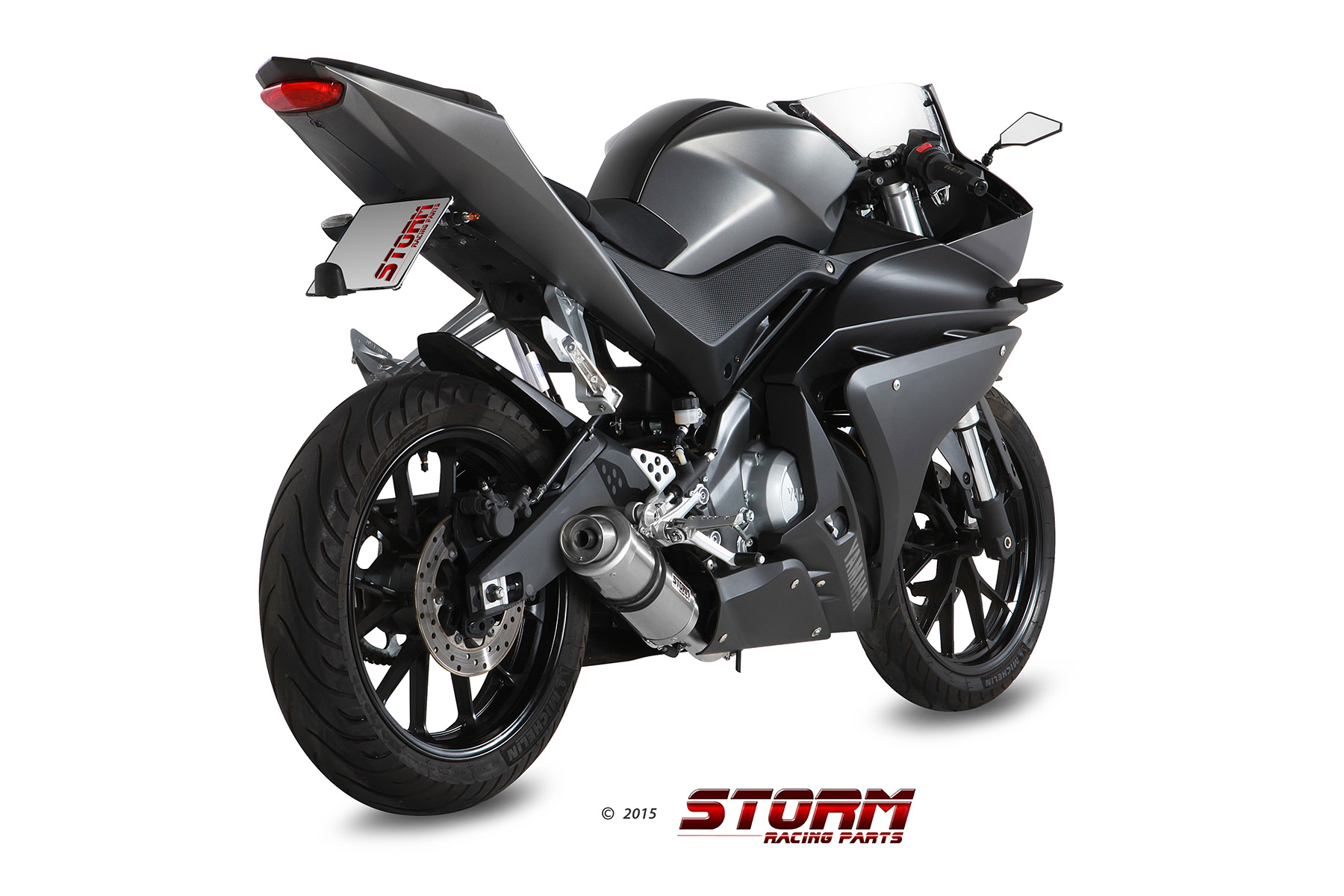 Scarico YAMAHA YZF R125 Storm Gp Inox Y.047.LXS