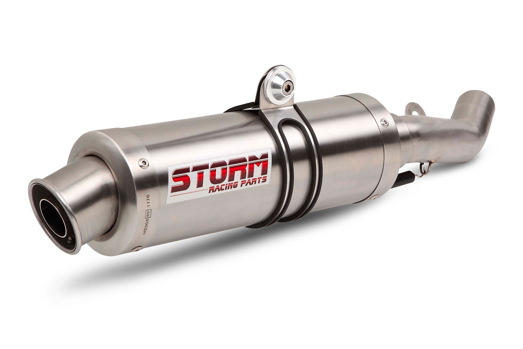 KTM RC 125 Exhaust Storm Gp Stainless steel KT.016.LXS