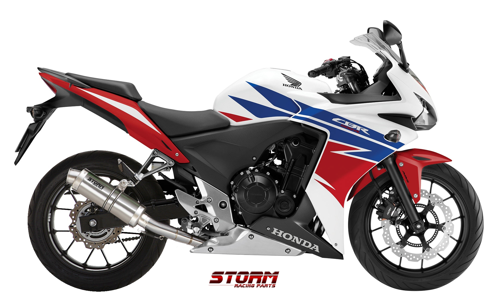 Scarico HONDA CBR 500 R Storm Gp Inox H.051.LXS