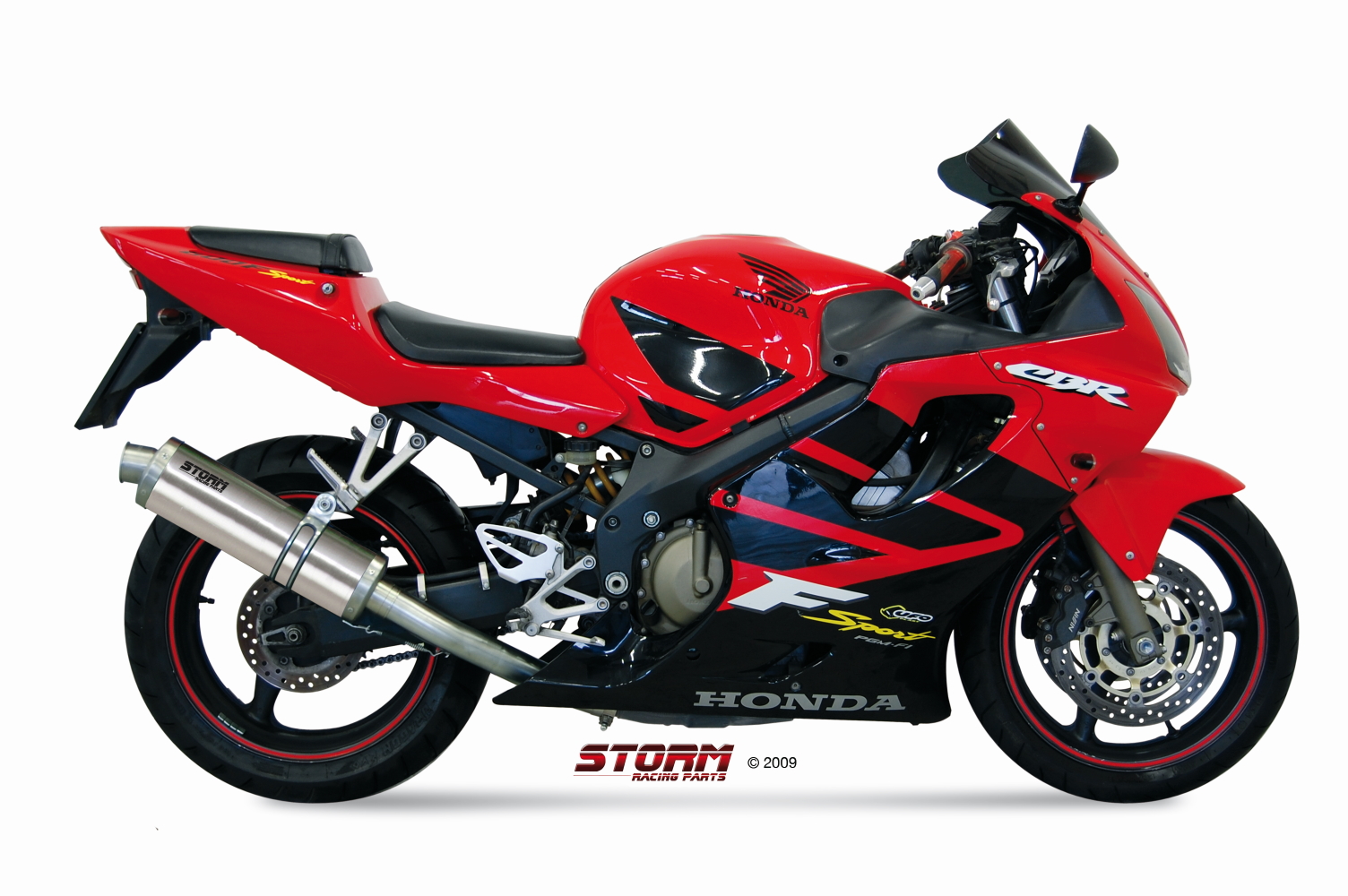 Scarico HONDA CBR 600 FS Storm Oval Inox H.014.LX1