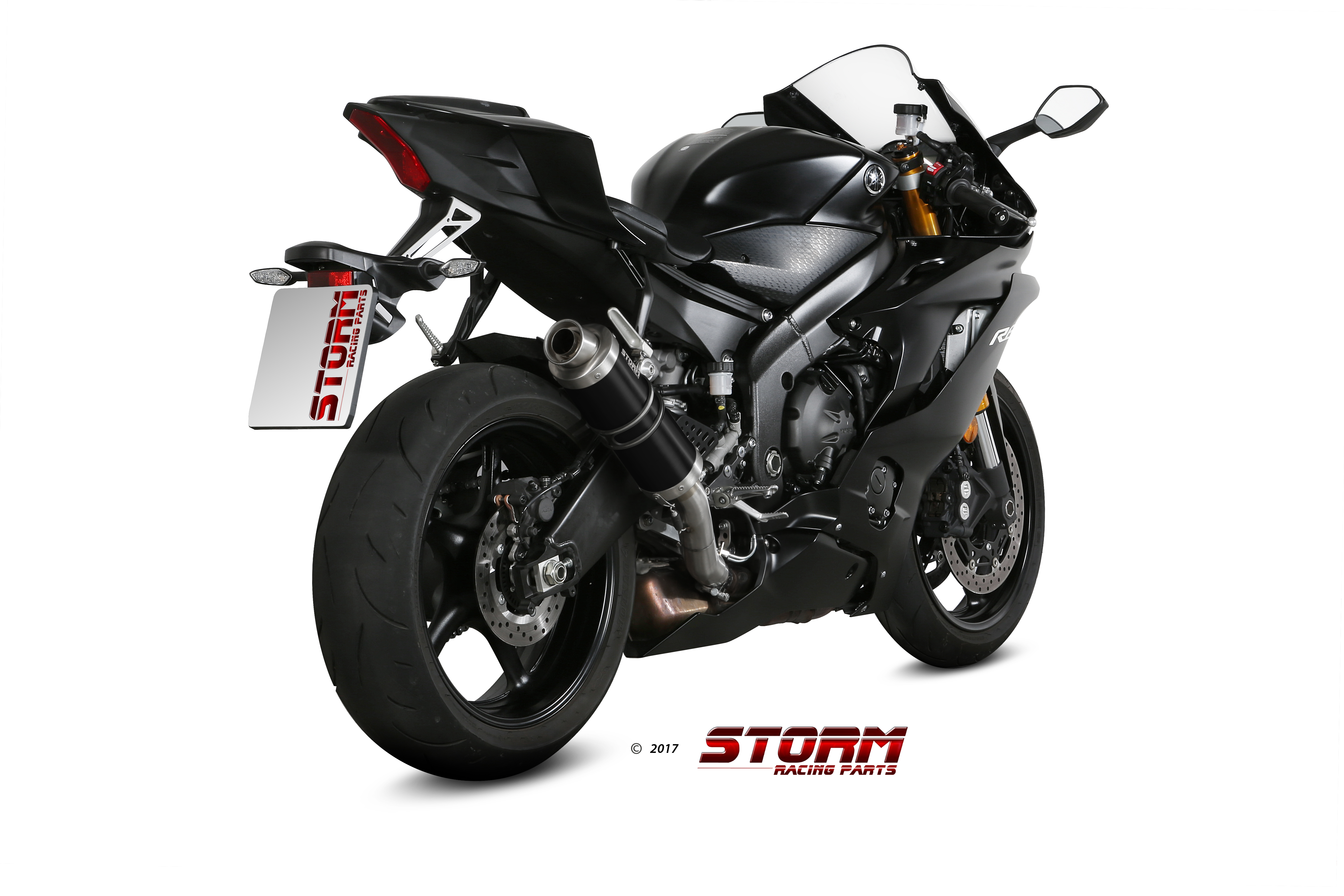 Scarico YAMAHA YZF 600 R6 Storm Gp Inox Nero Y.063.LXSB