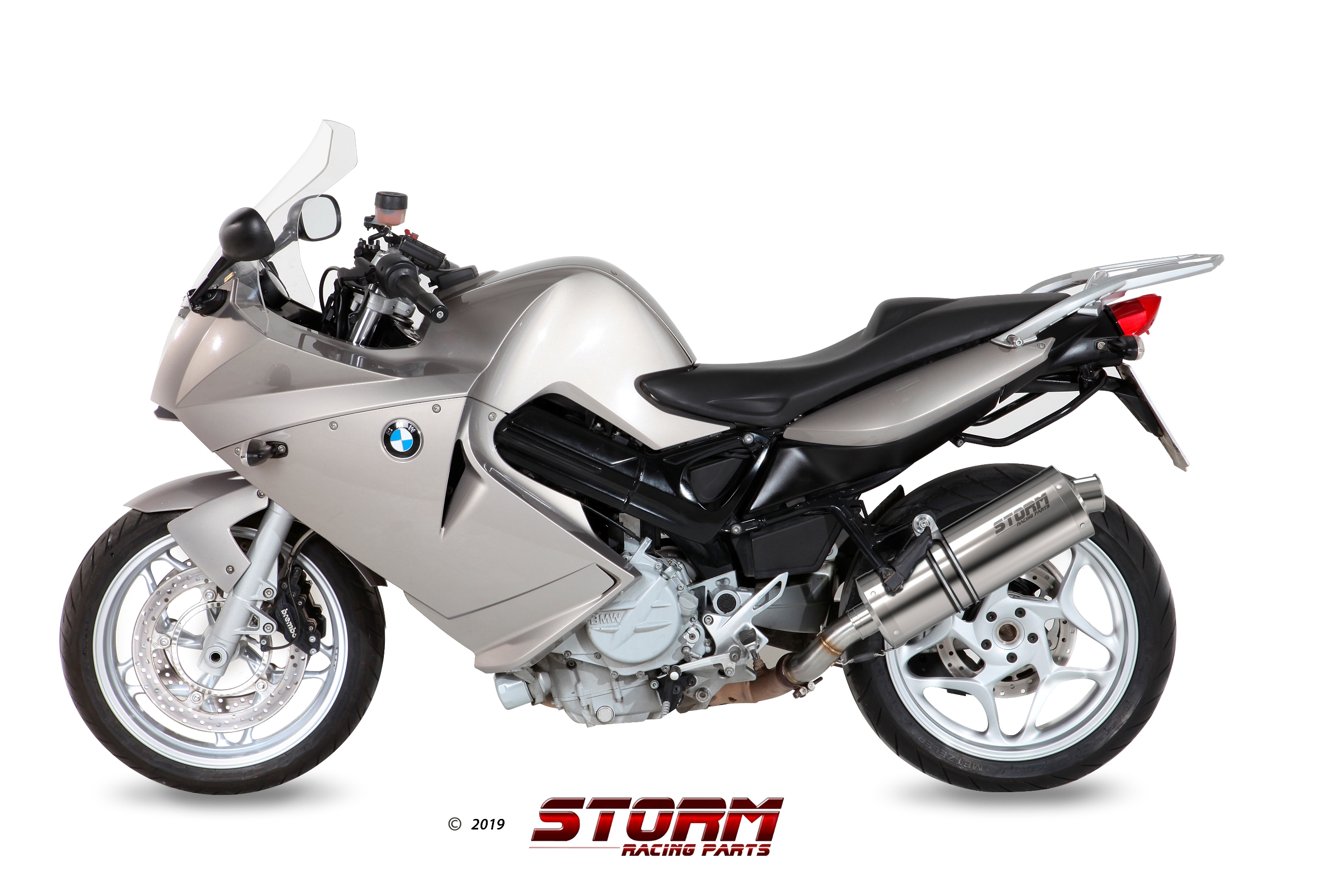 Scarico BMW F 800 S / ST Storm Oval Inox B.023.LX2