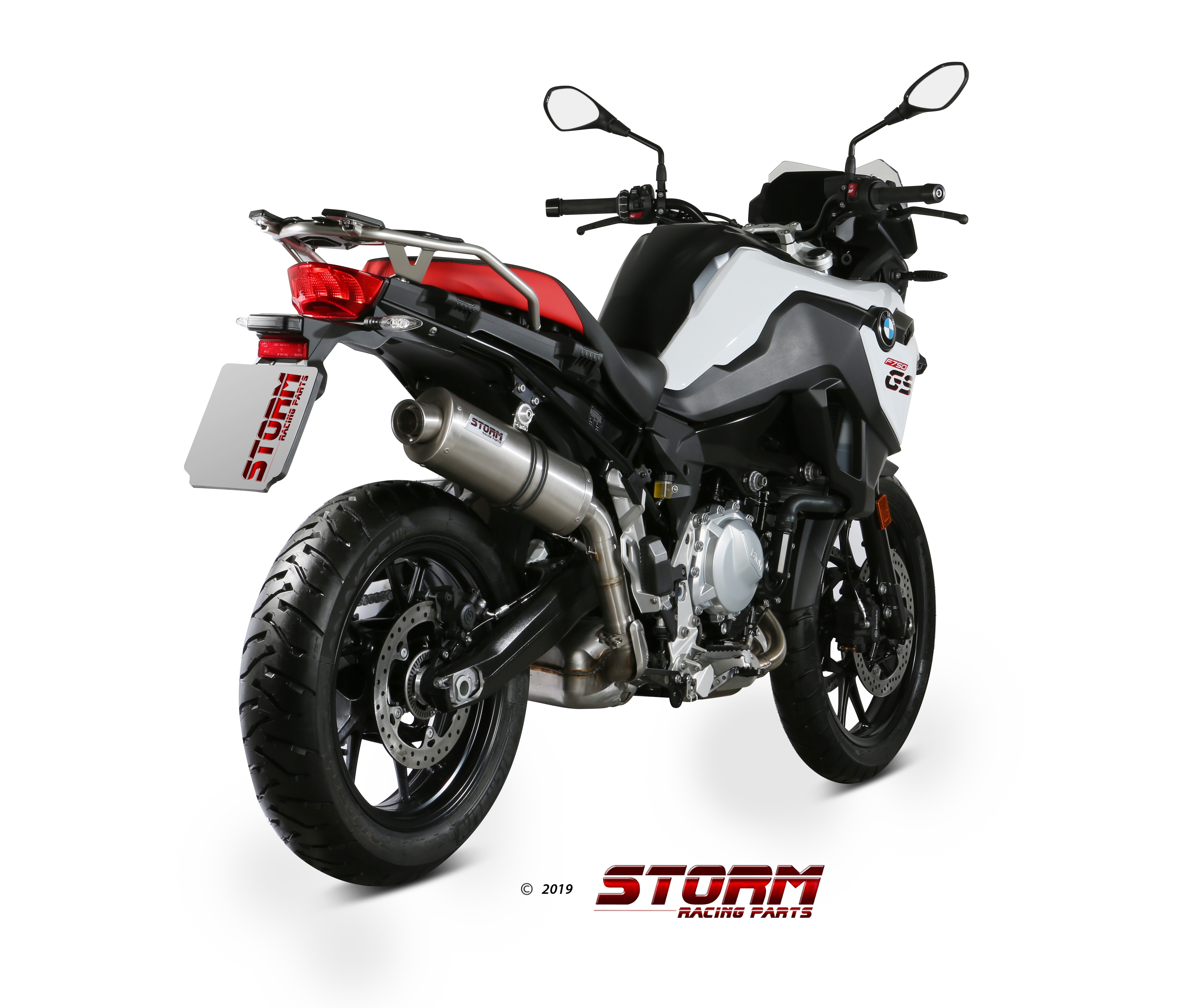 Scarico BMW F 750 GS Storm Oval Inox B.033.LX1 