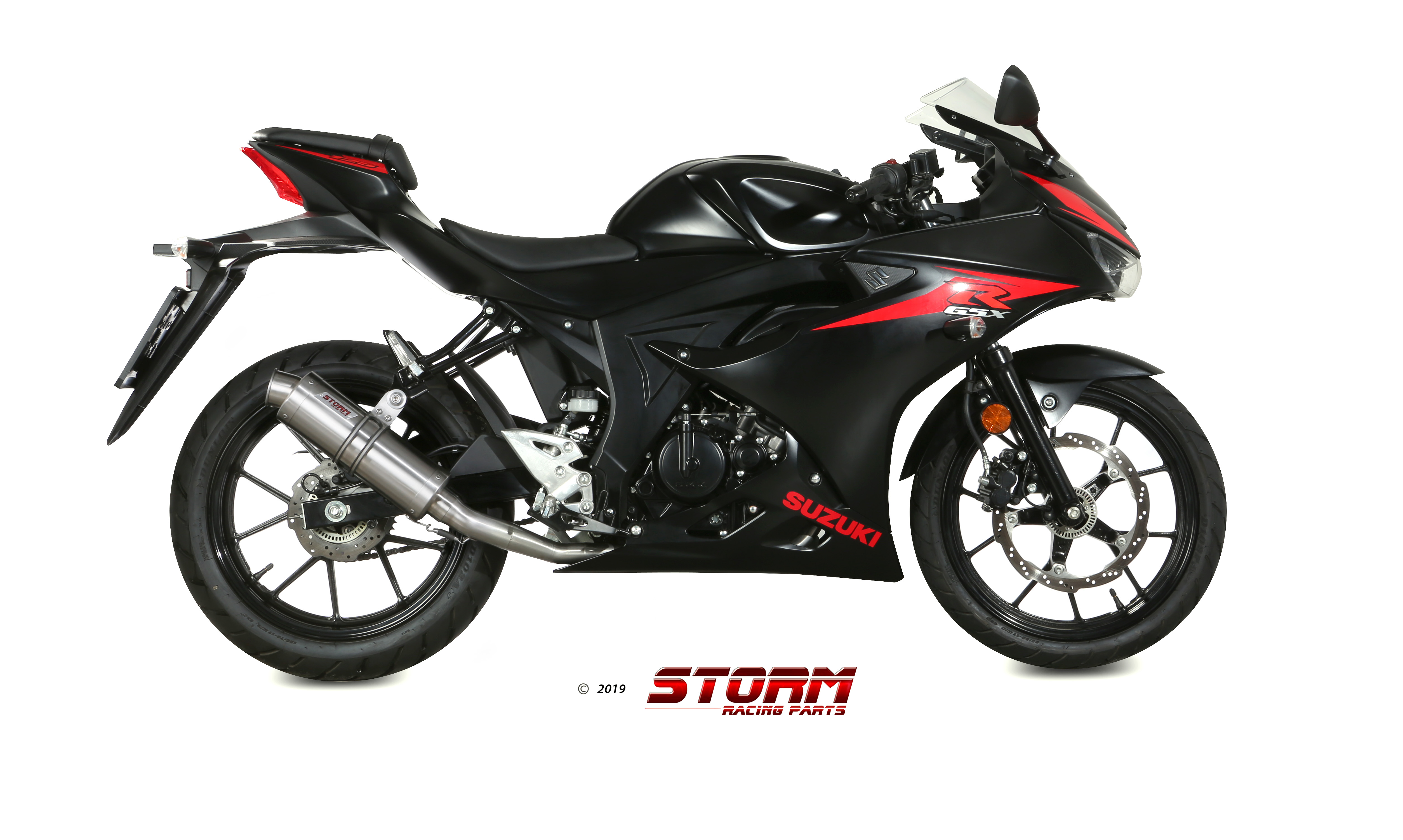 Scarico SUZUKI GSX-R 125 Storm Gp Inox S.055.LXS 