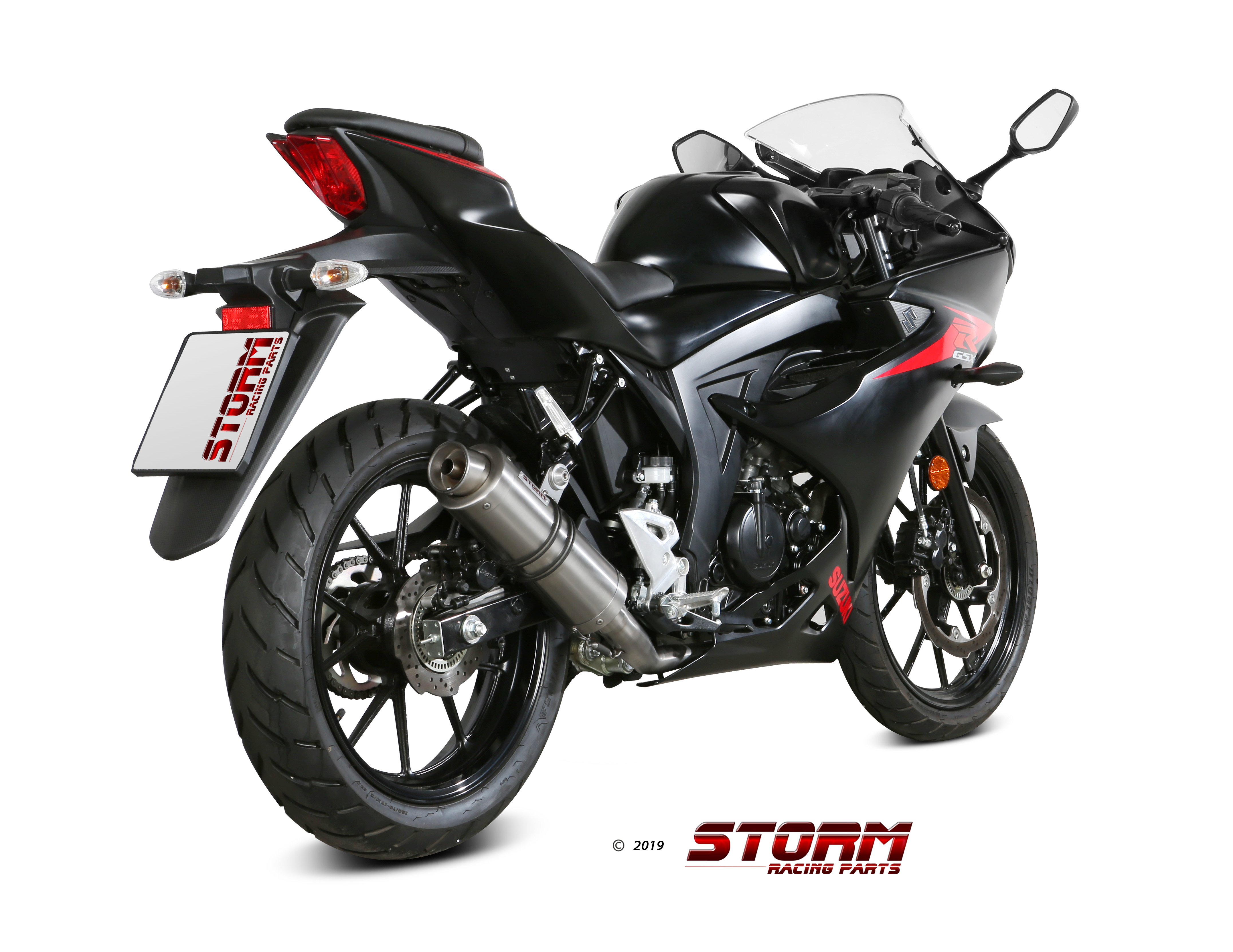 Scarico SUZUKI GSX-R 125 Storm Gp Inox S.055.LXS 