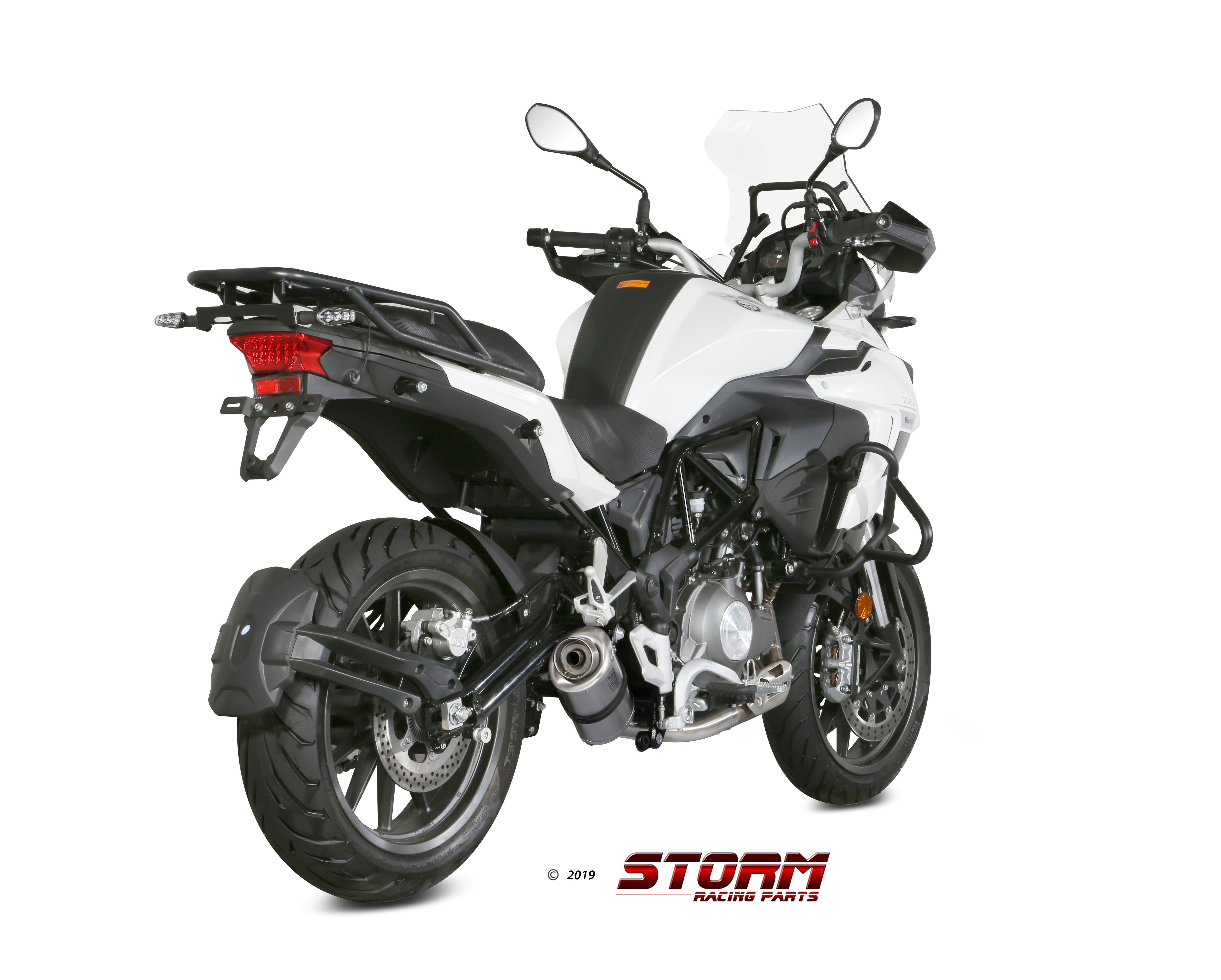 Scarico BENELLI TRK 502 Storm Oval Inox E.003.LX1