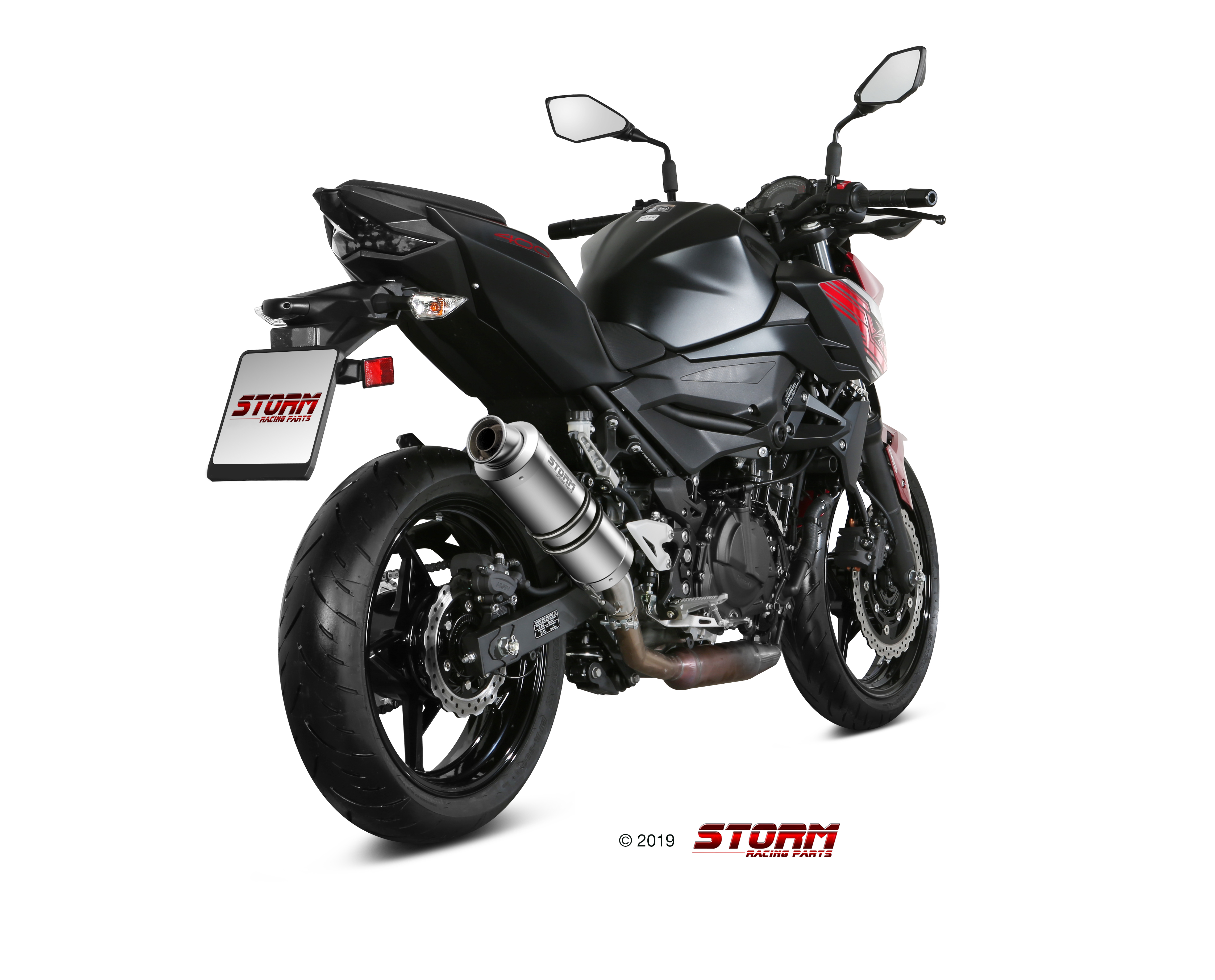 Scarico KAWASAKI Z 400 Storm Gp Inox K.047.LXS 