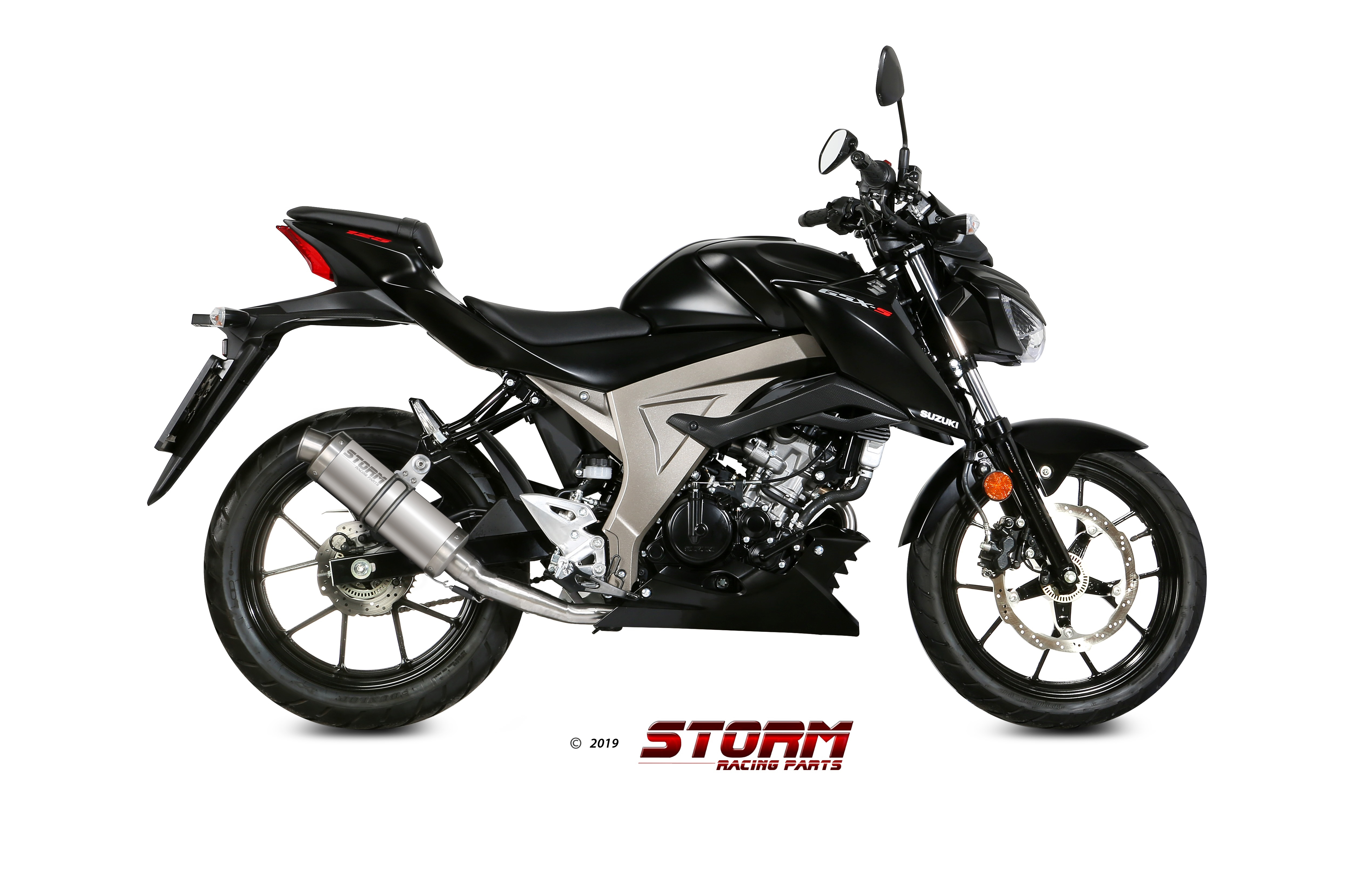 Scarico SUZUKI GSX-S 125 Storm Gp Inox S.055.LXS