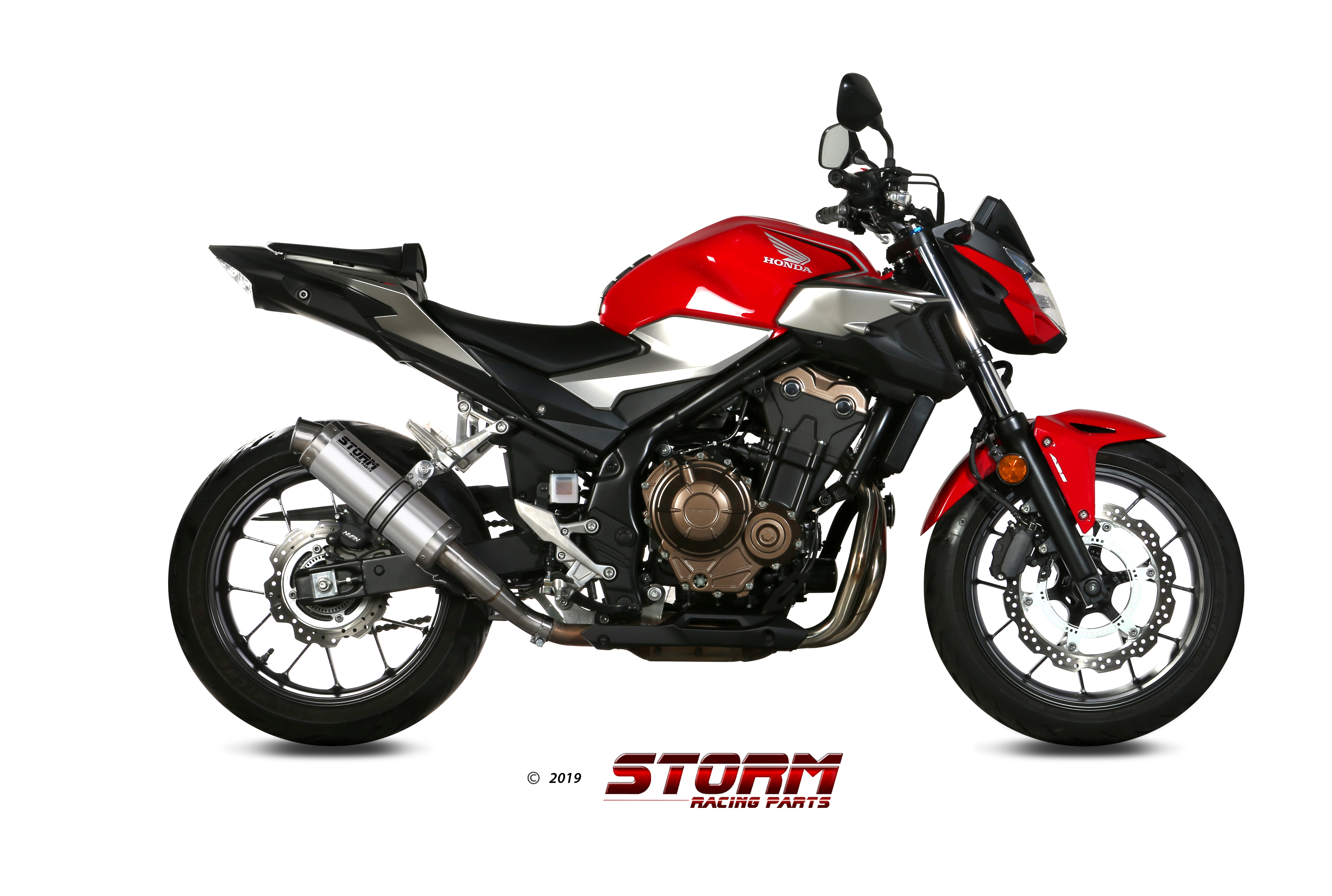 Scarico HONDA CB 500 F Storm Gp Inox H.075.LXS