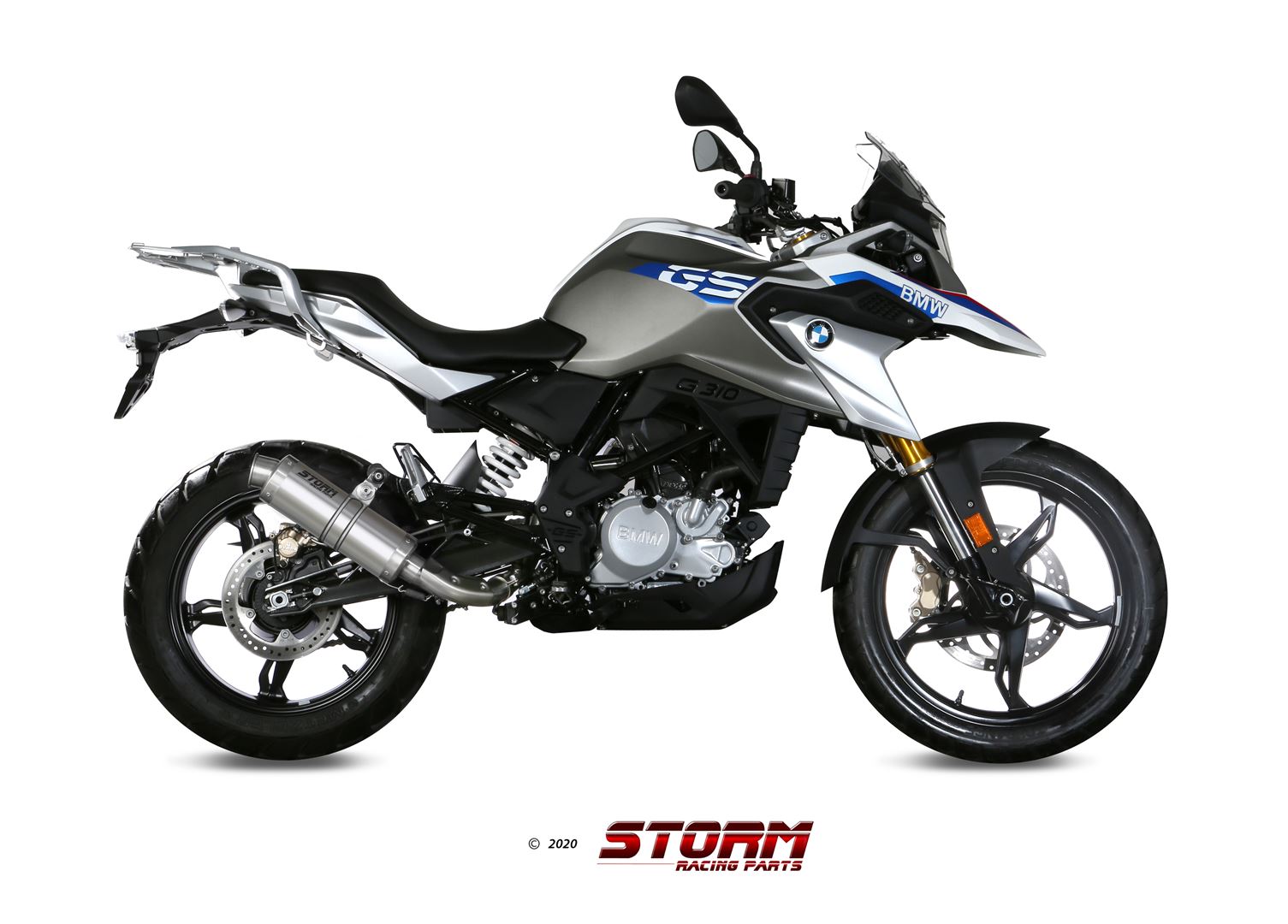 BMW G 310 GS Exhaust Storm Gp Stainless steel B.035.LXS