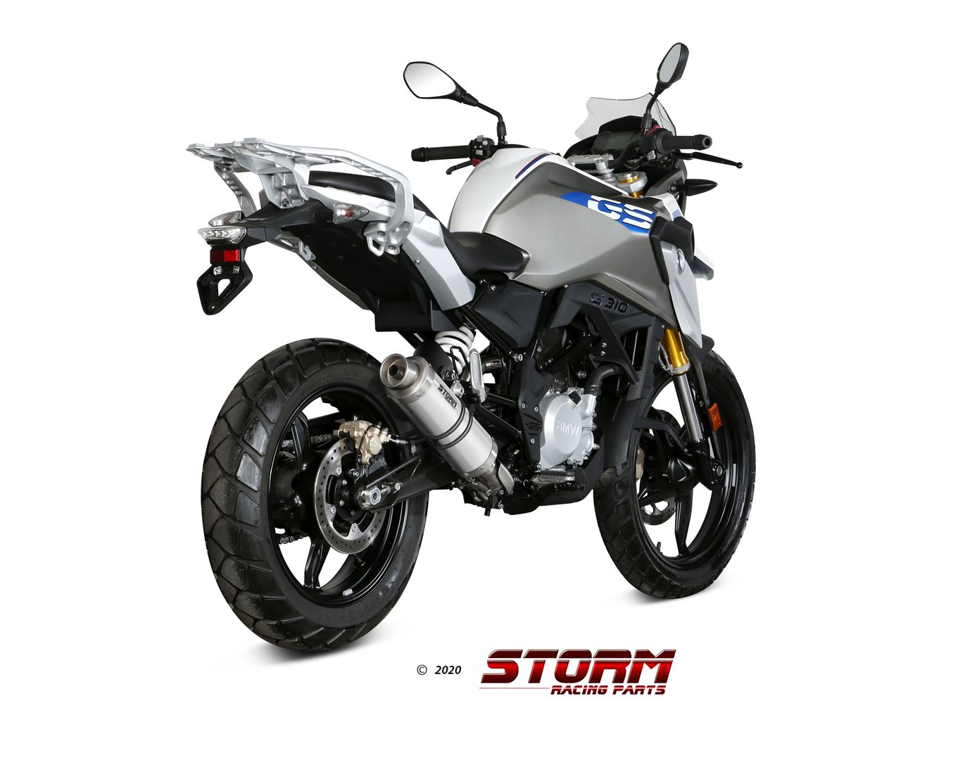 BMW G 310 GS Exhaust Storm Gp Stainless steel B.035.LXS